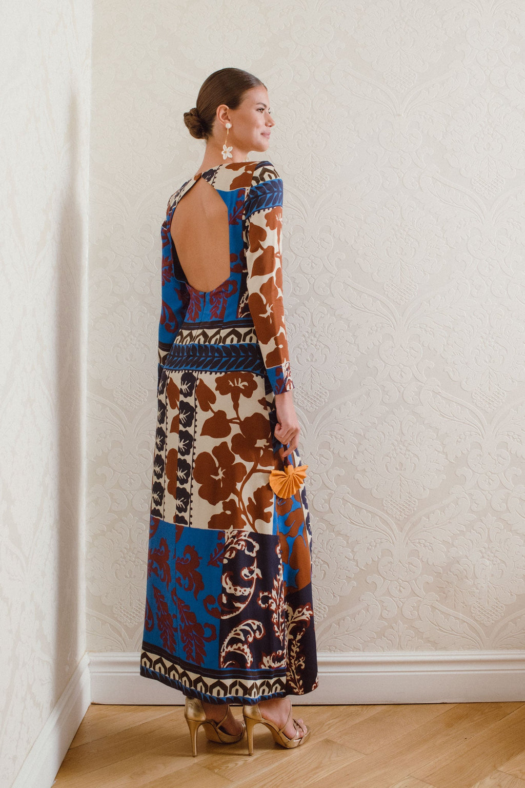 VESTIDO OSAKA TABACO