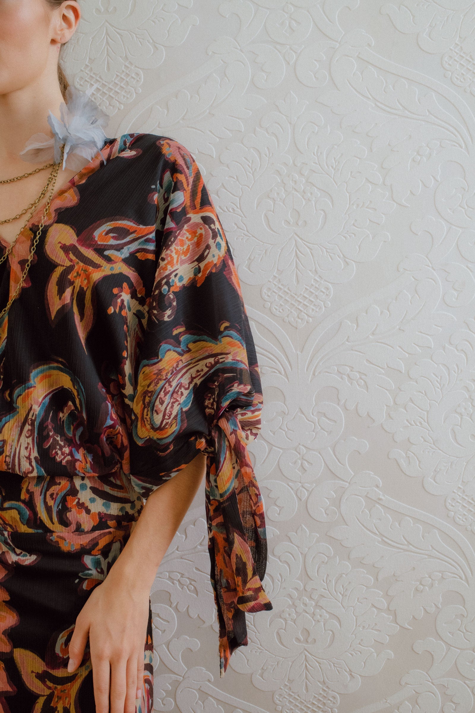 TOTAL LOOK FLOR DE LOTO NAVY