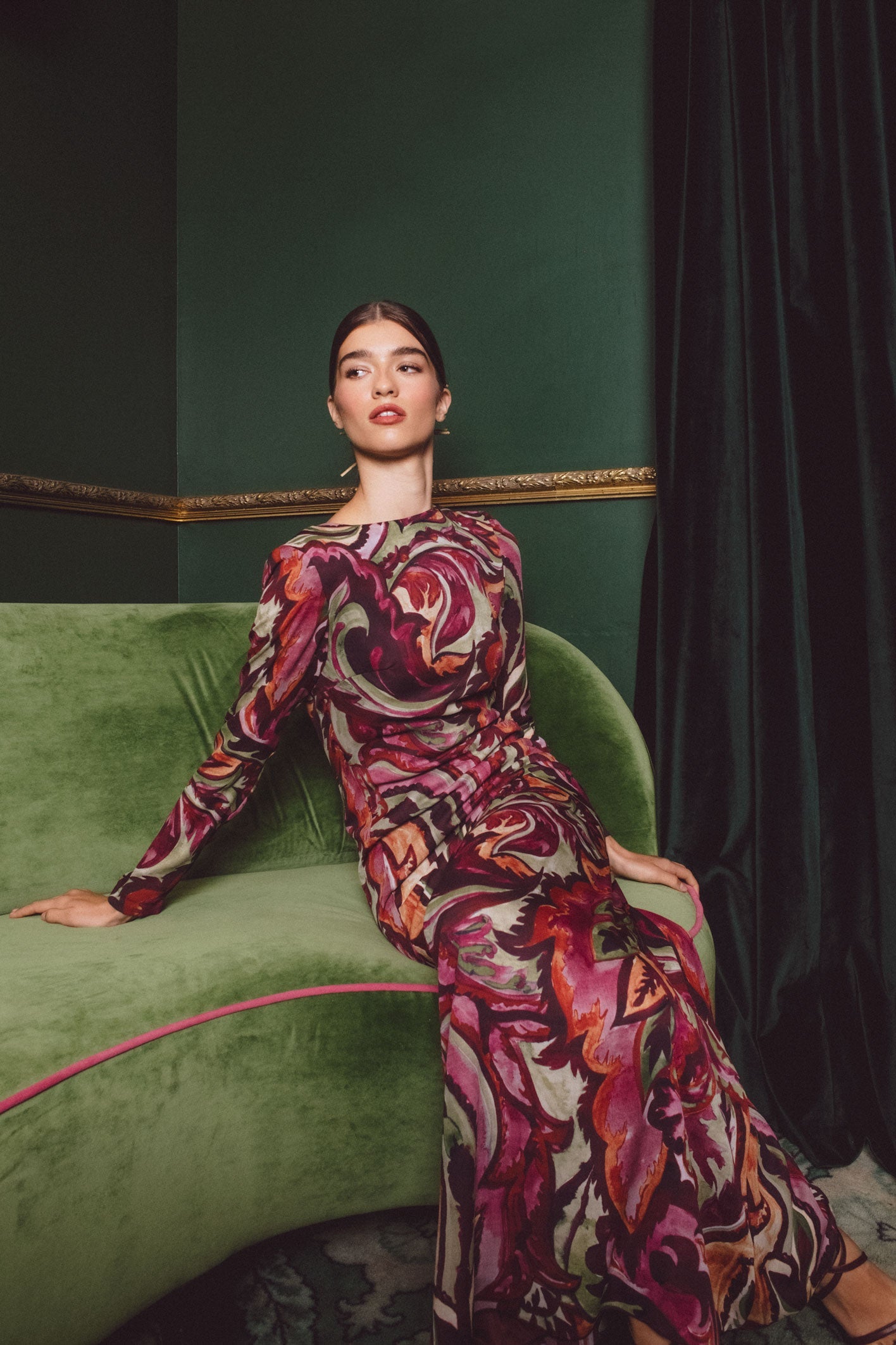 VESTIDO OSAKA BERENJENA