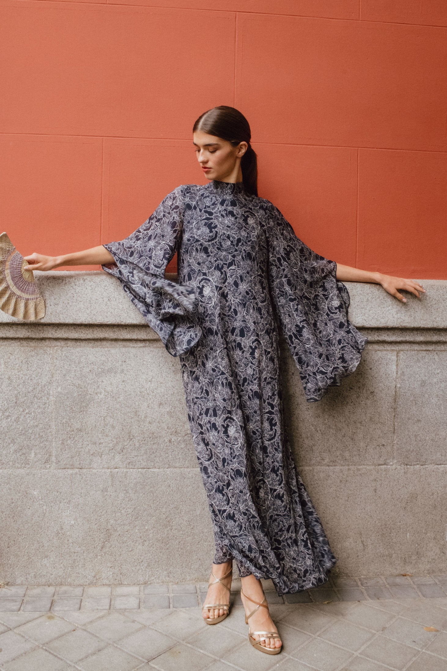 VESTIDO BONSAI MARINO