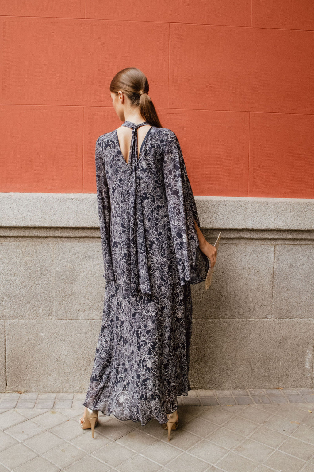 VESTIDO BONSAI MARINO