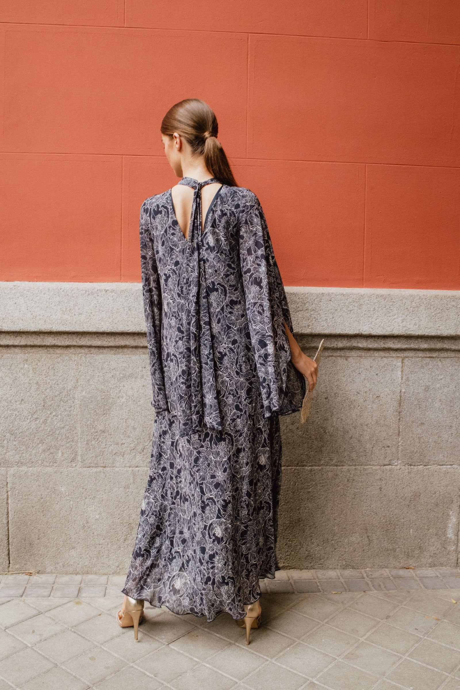 VESTIDO BONSAI MARINO