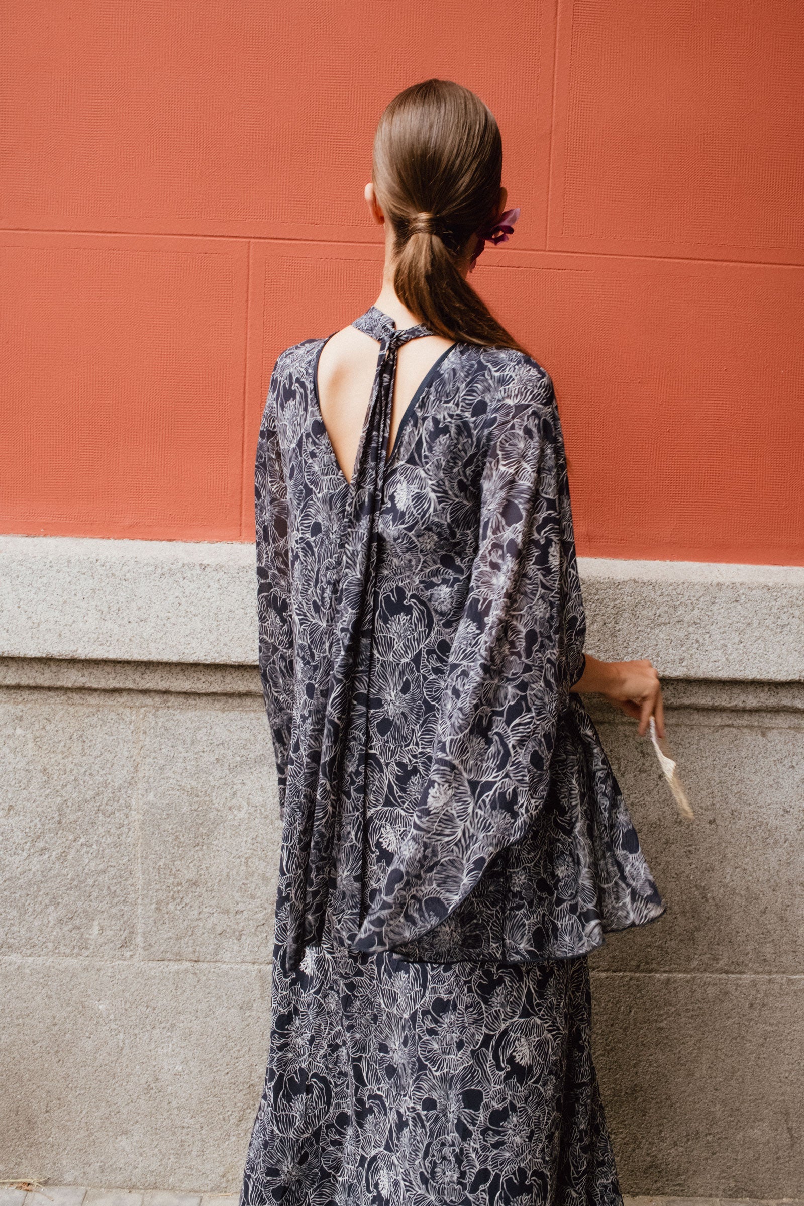 VESTIDO BONSAI MARINO