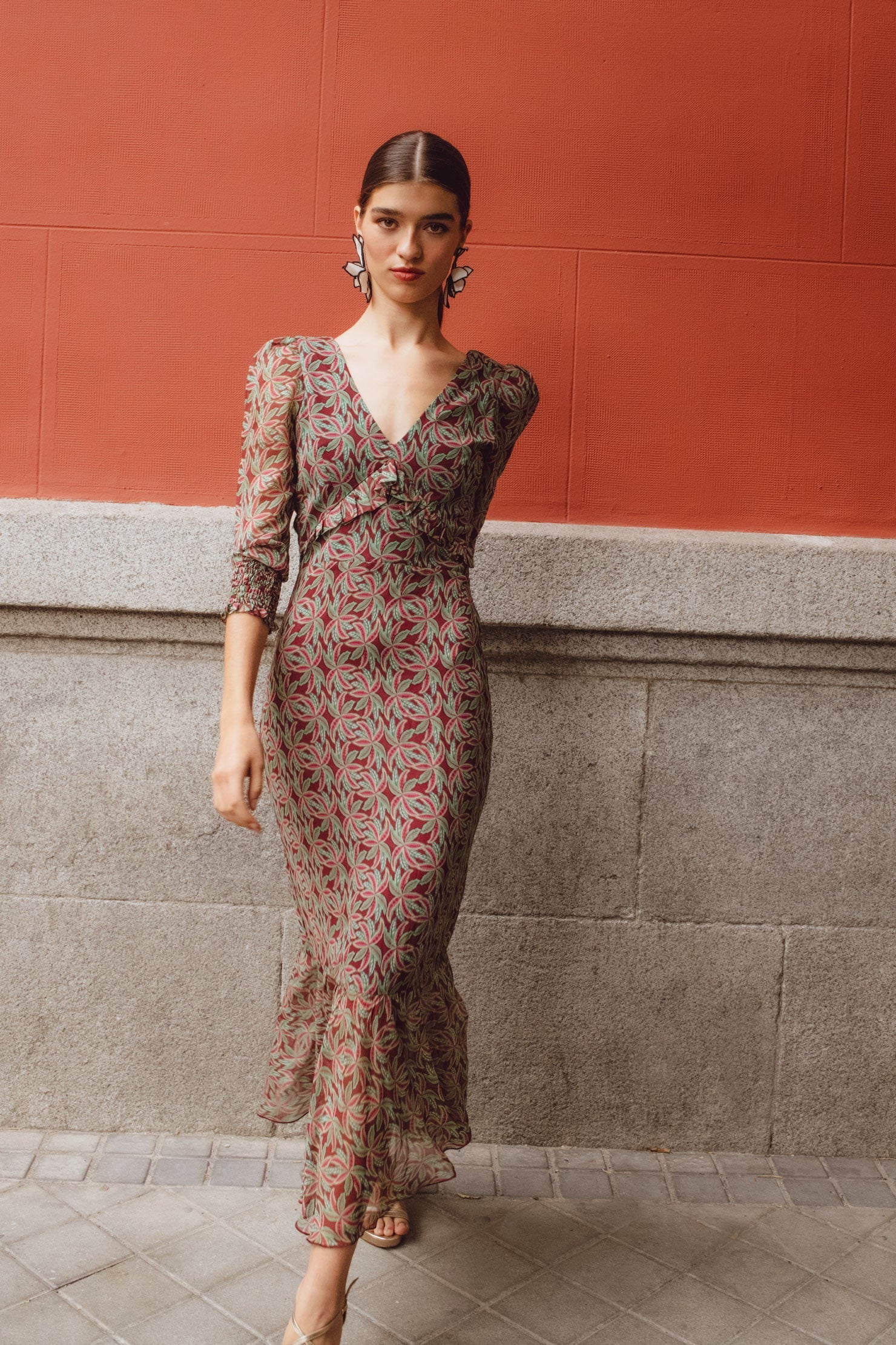 VESTIDO SAKE PALMERAS