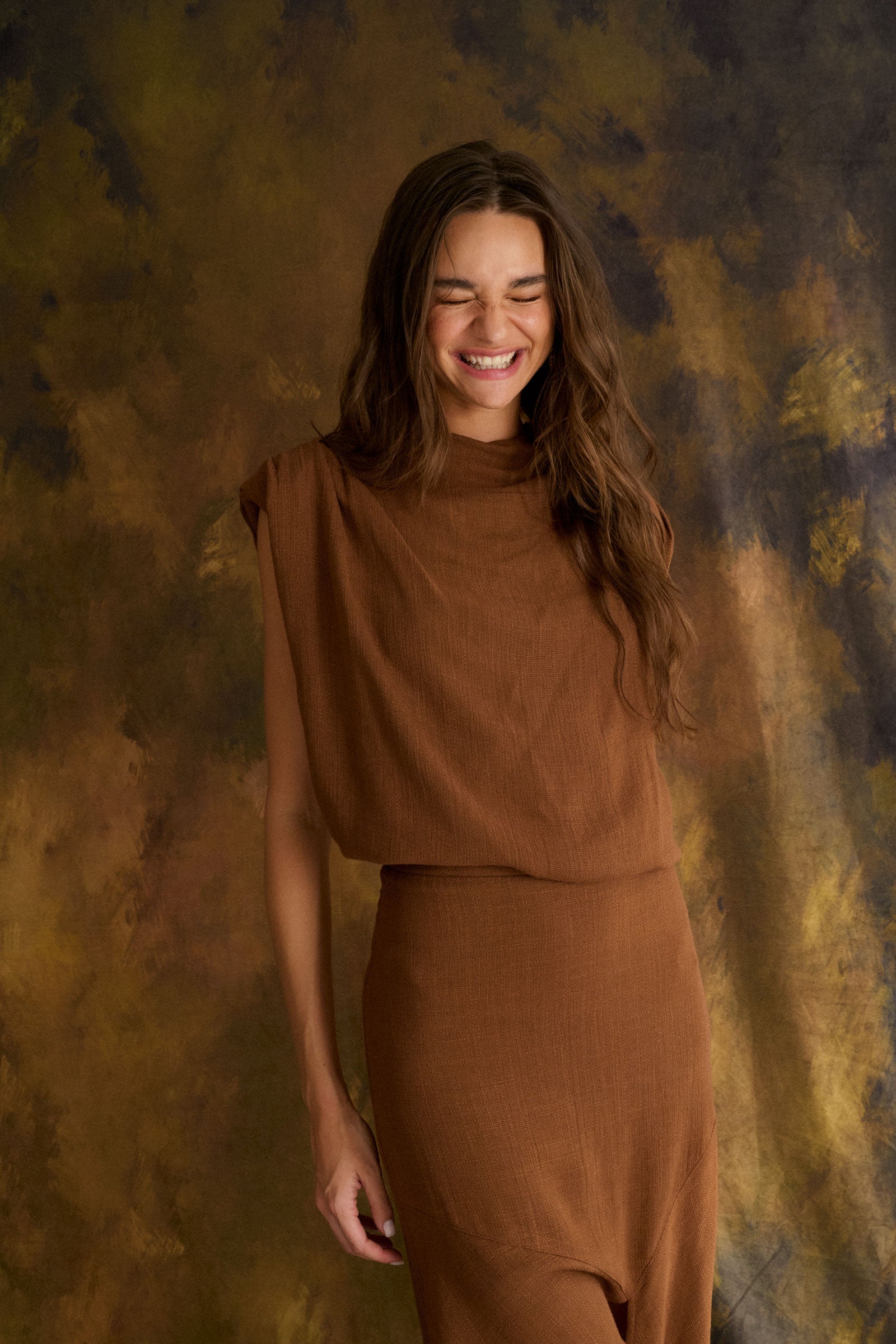 FALDA ARRECIFE MARRON
