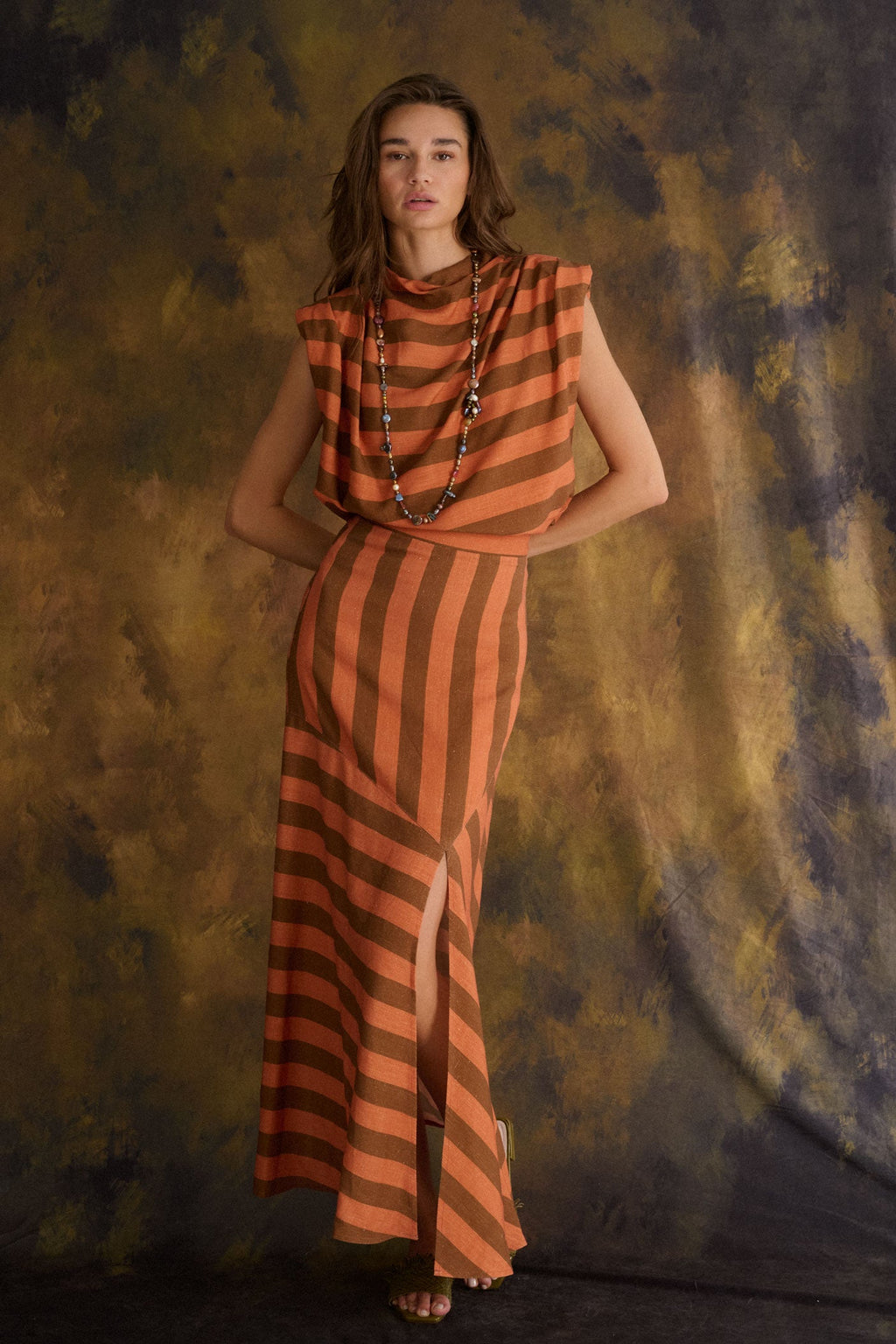 TOP MARE RAYA NARANJA
