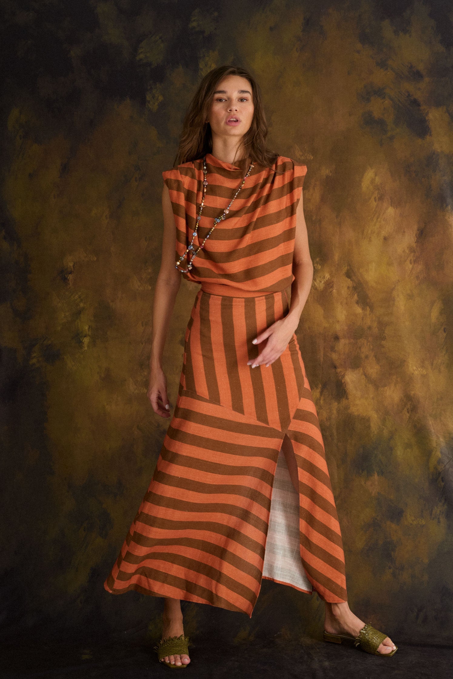 TOP MARE RAYA NARANJA