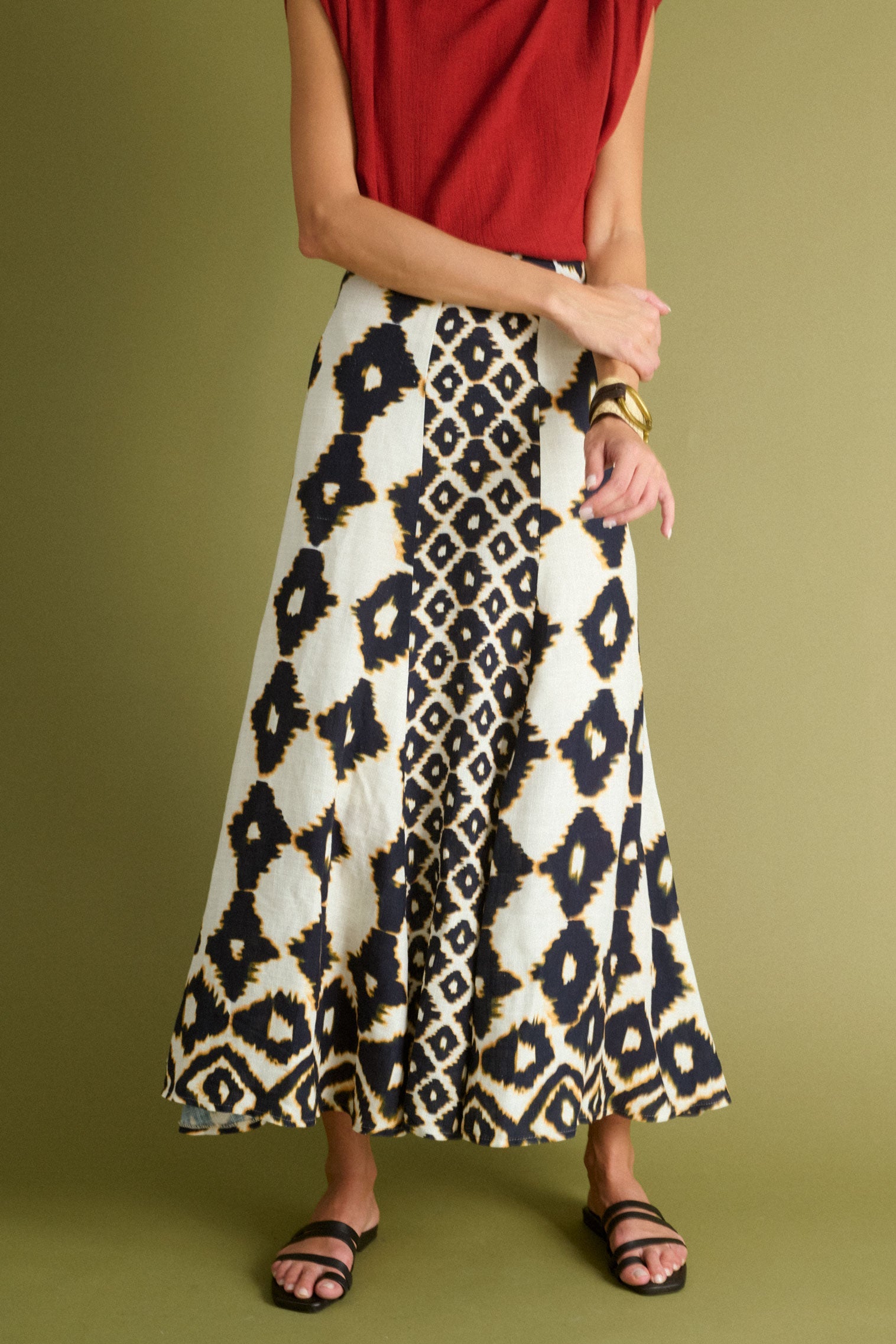 FALDA PANELES ANIMAL PRINT
