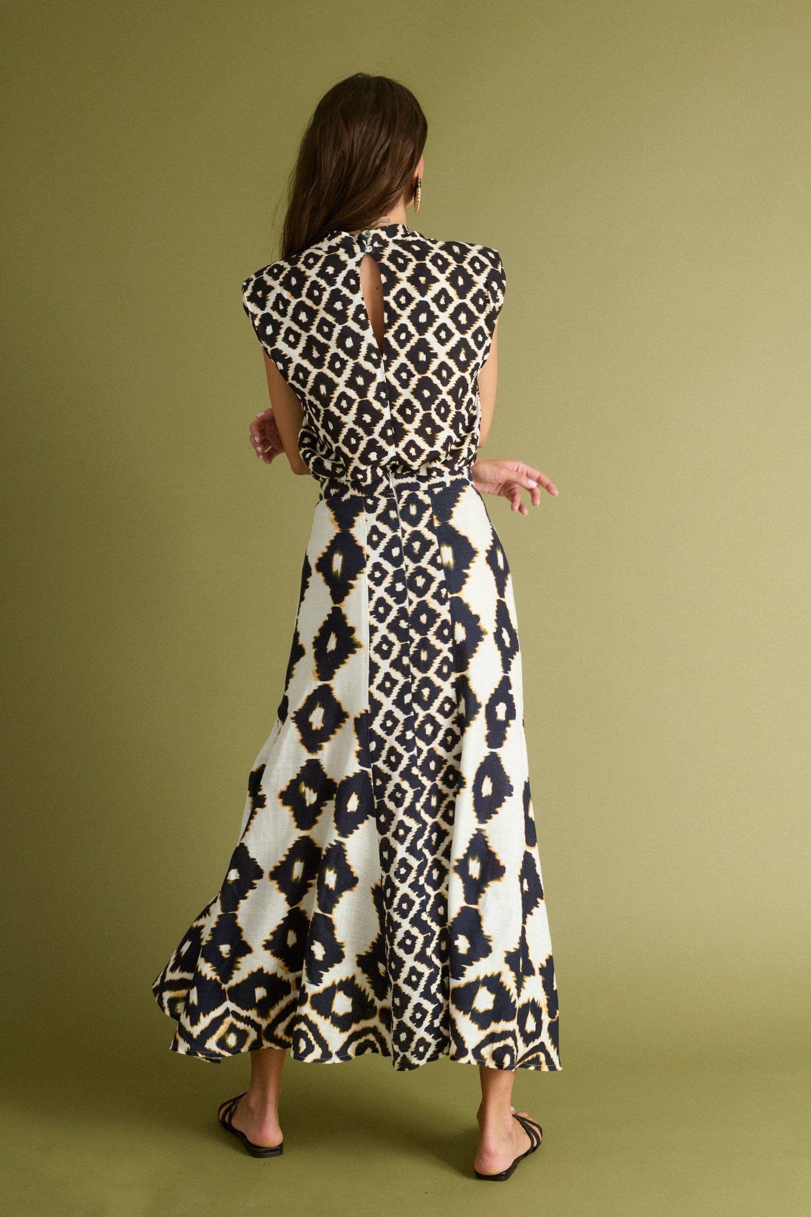 FALDA PANELES ANIMAL PRINT