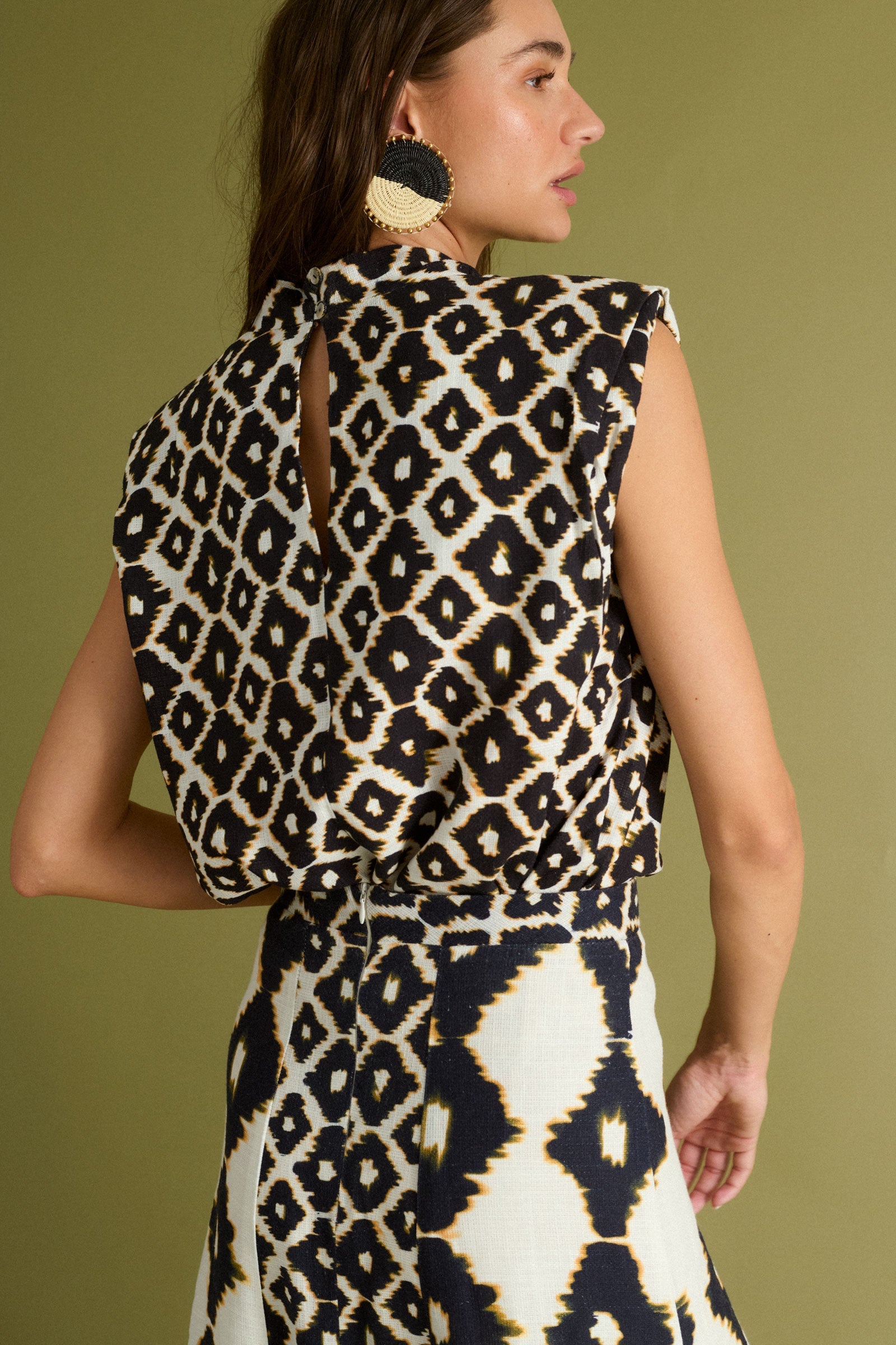 TOP MARE ANIMAL PRINT