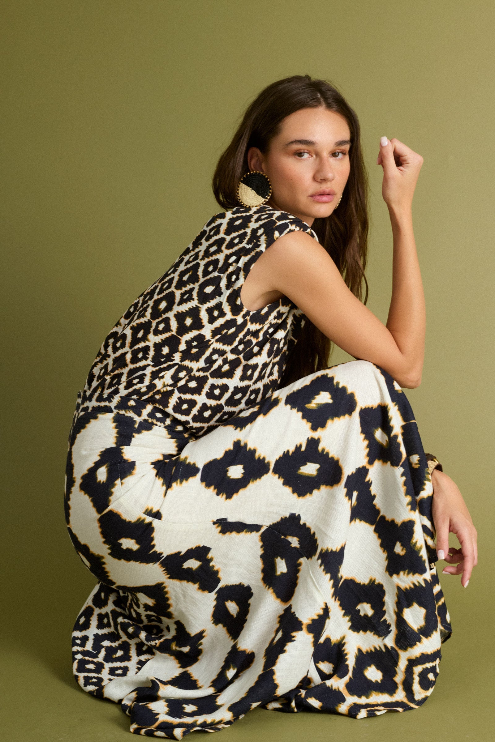 FALDA PANELES ANIMAL PRINT