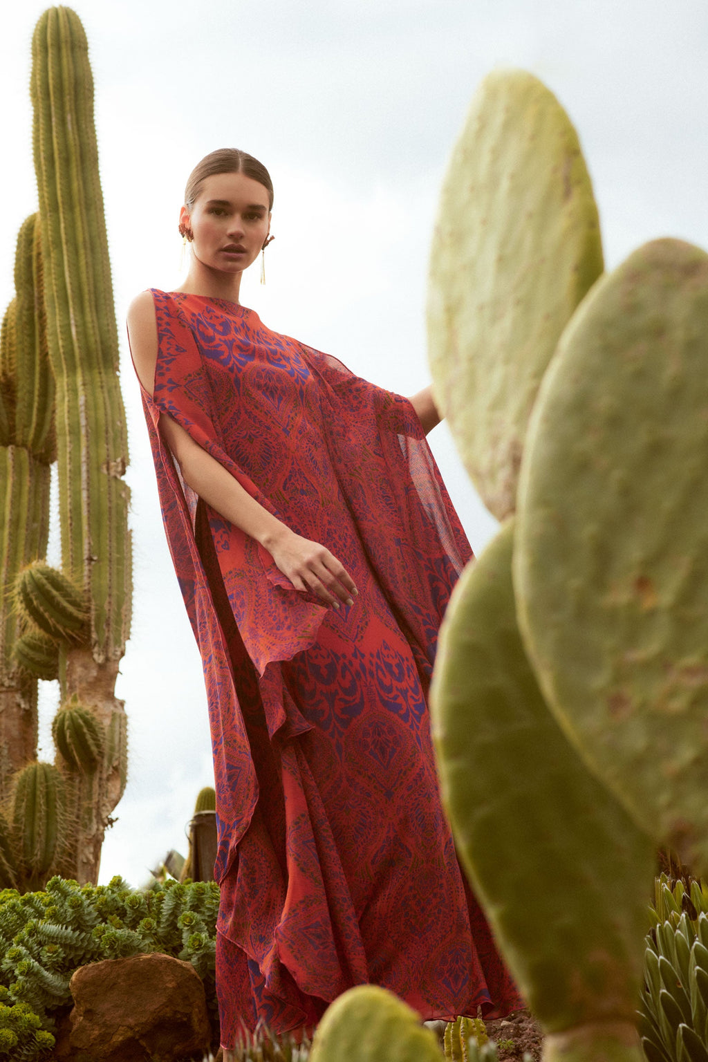 VESTIDO OKAWANGO NARANJA