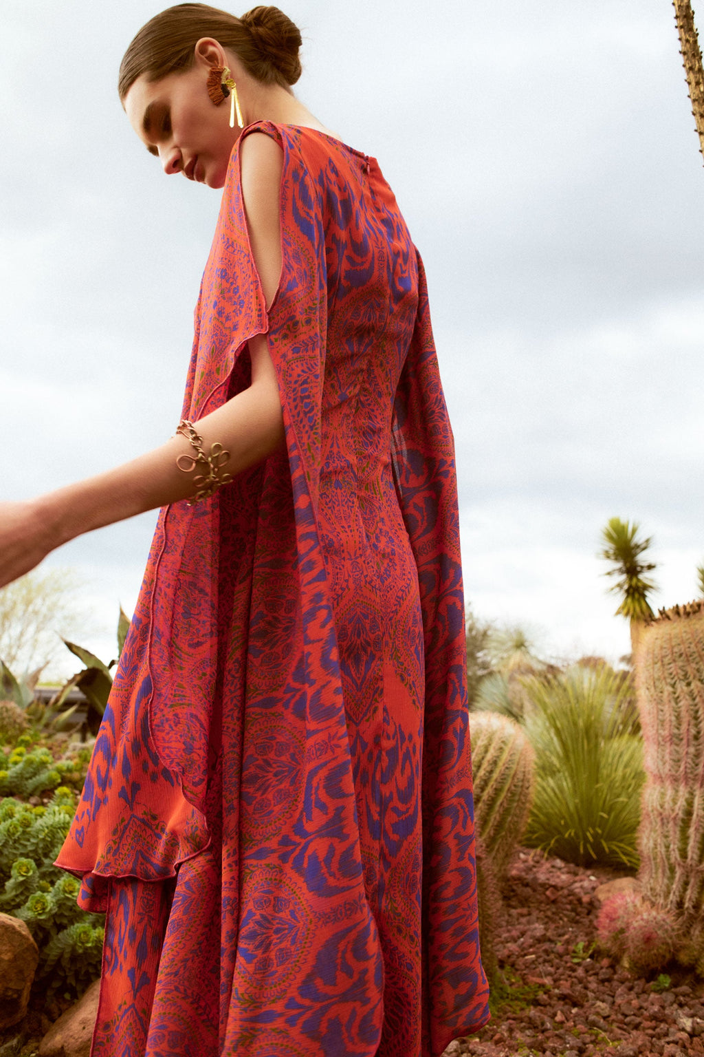 VESTIDO OKAWANGO NARANJA