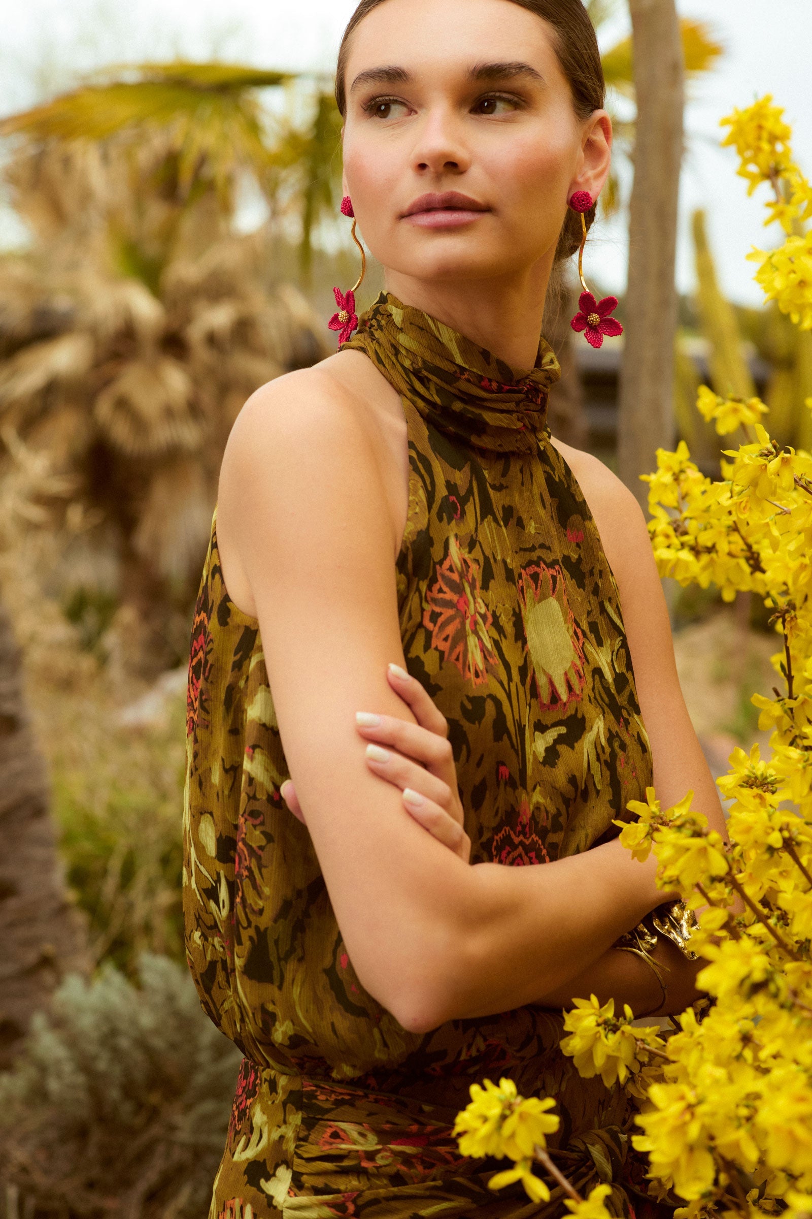 TOTAL LOOK TANGANICA VERDE MILITAR