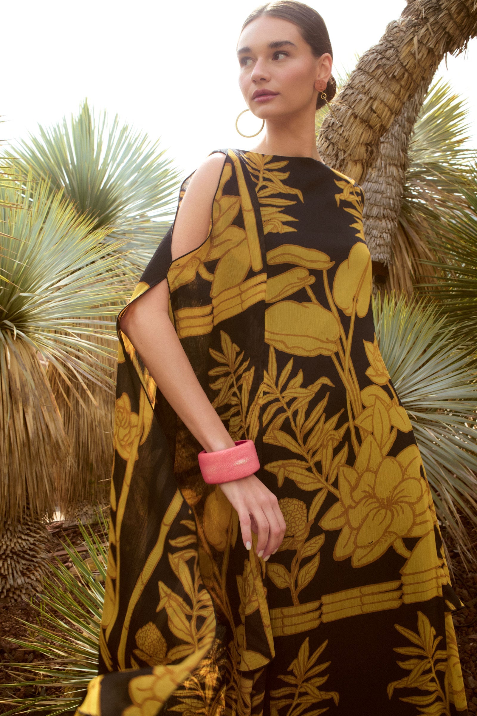 VESTIDO OKAWANGO PALMERAS