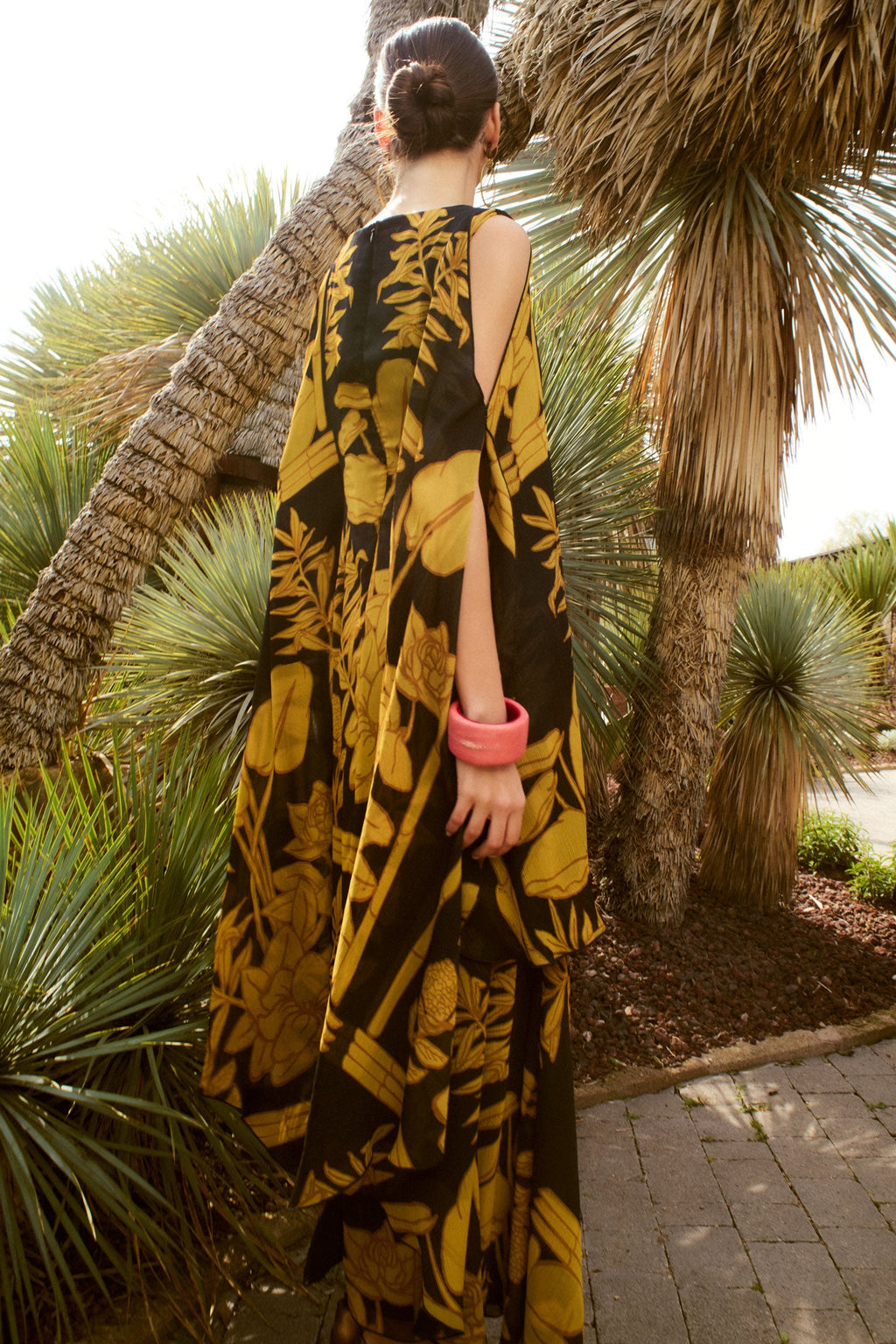 VESTIDO OKAWANGO PALMERAS