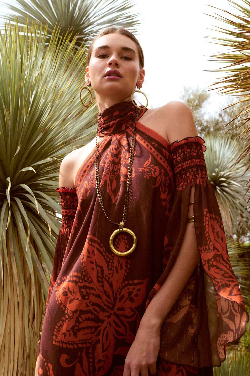 VESTIDO KILIMANJARO TERRACOTA