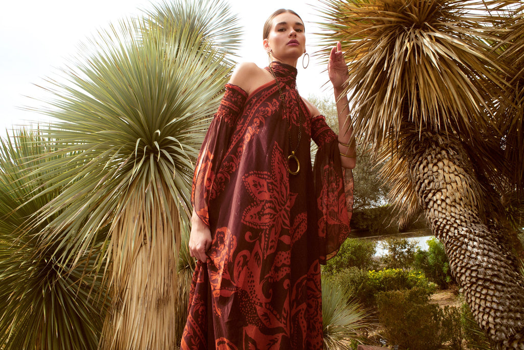 VESTIDO KILIMANJARO TERRACOTA