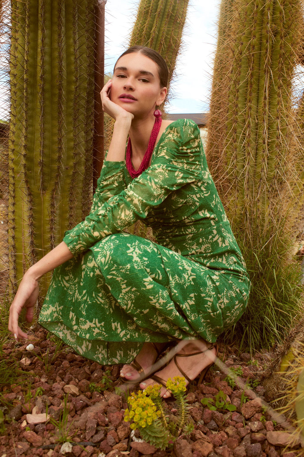 VESTIDO ZAMBEZE VERDE