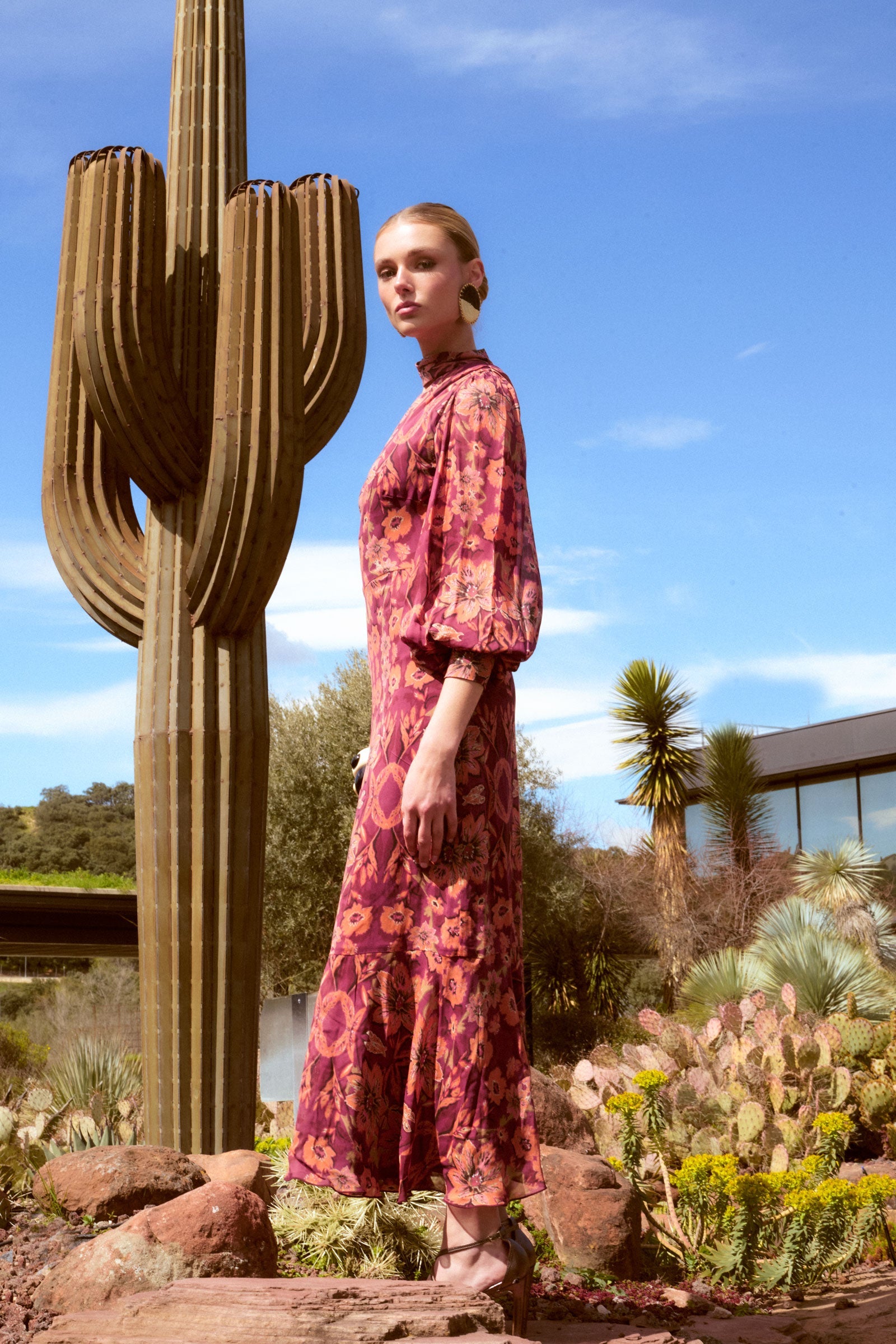 VESTIDO BURUNDI MAQUILLAJE