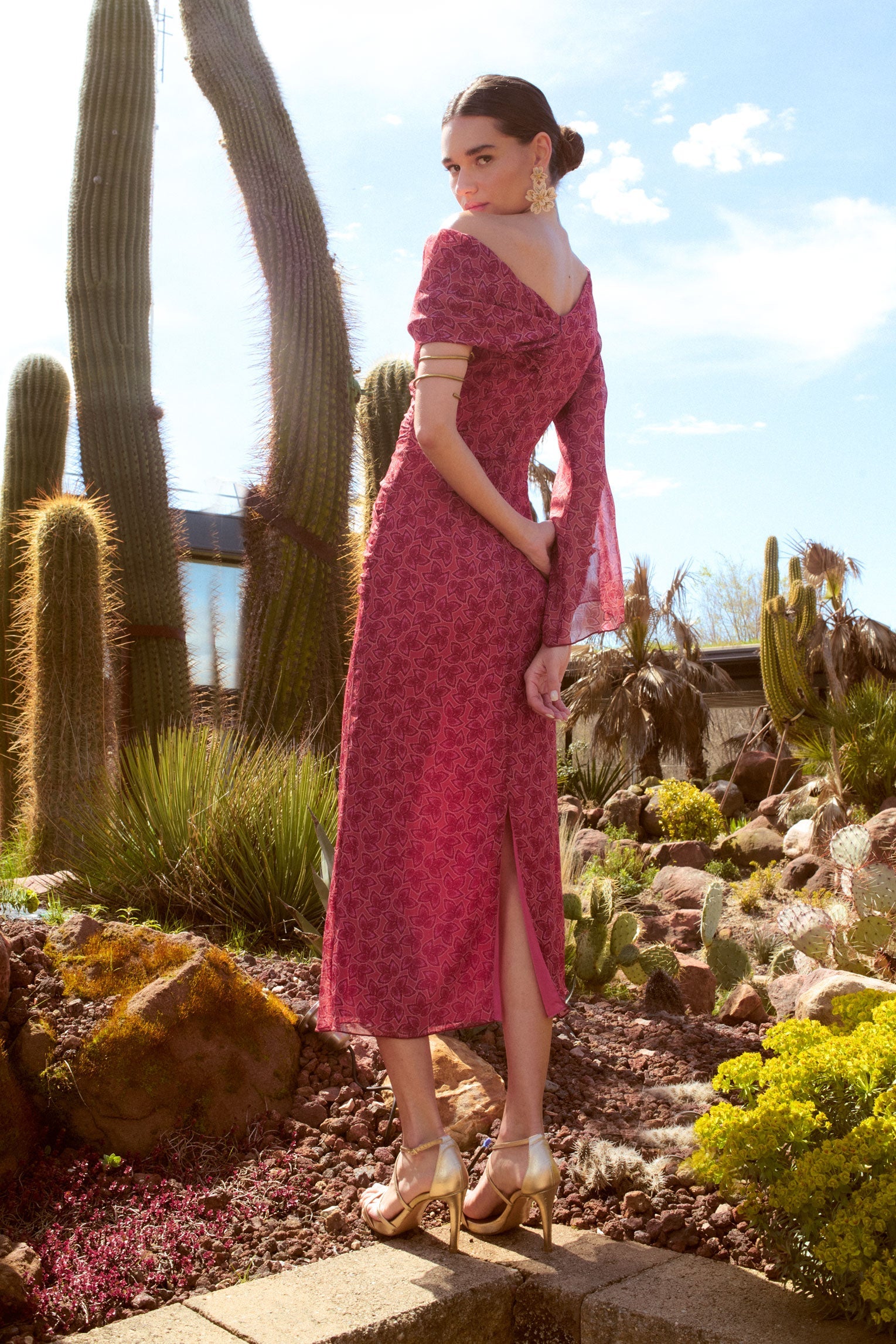 VESTIDO LIMPOPO FRESA