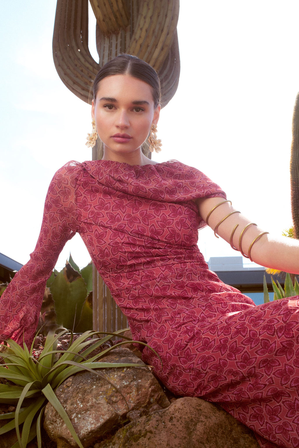 VESTIDO LIMPOPO FRESA