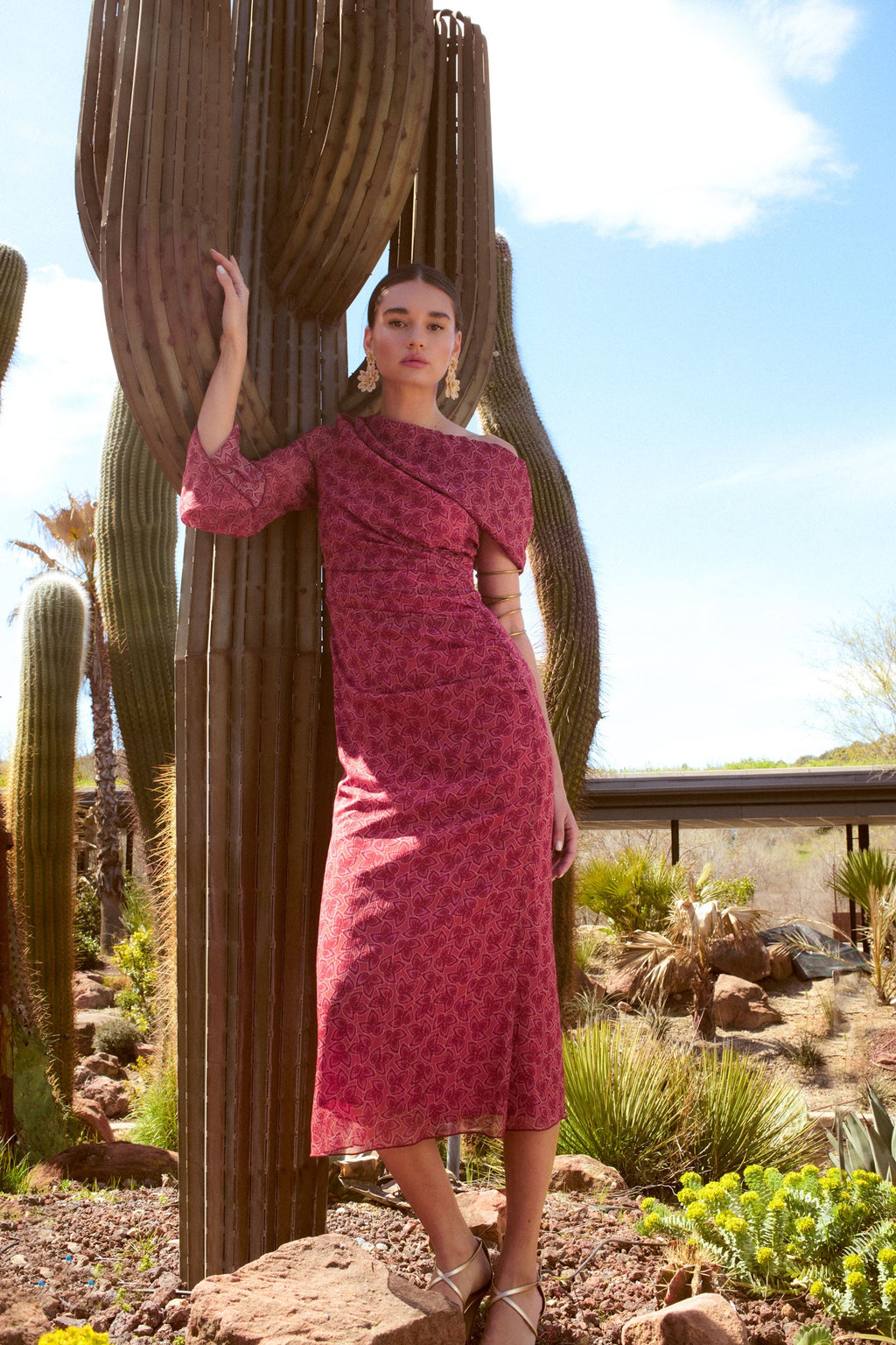 VESTIDO LIMPOPO FRESA