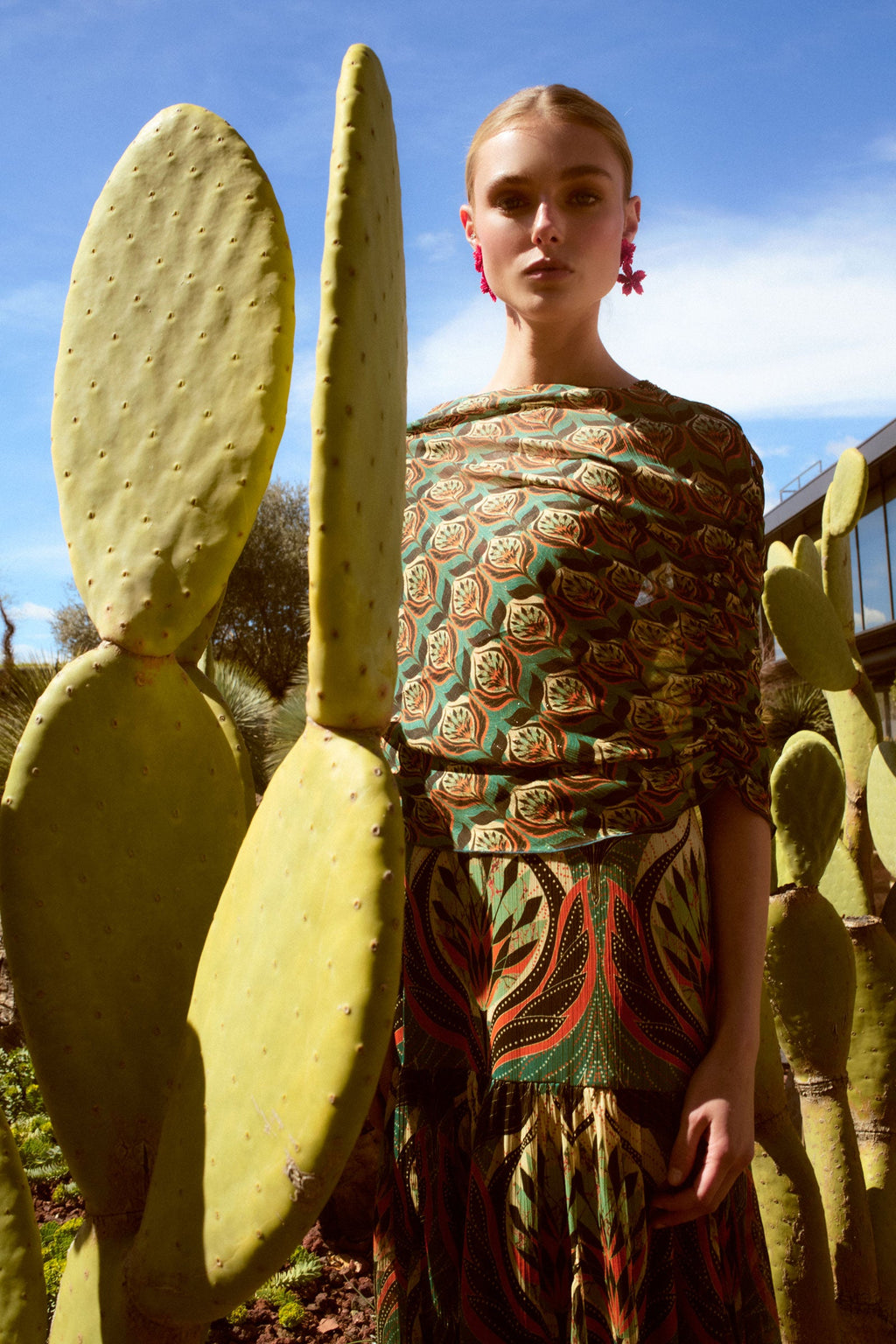 VESTIDO ATACAMA PETRÓLEO