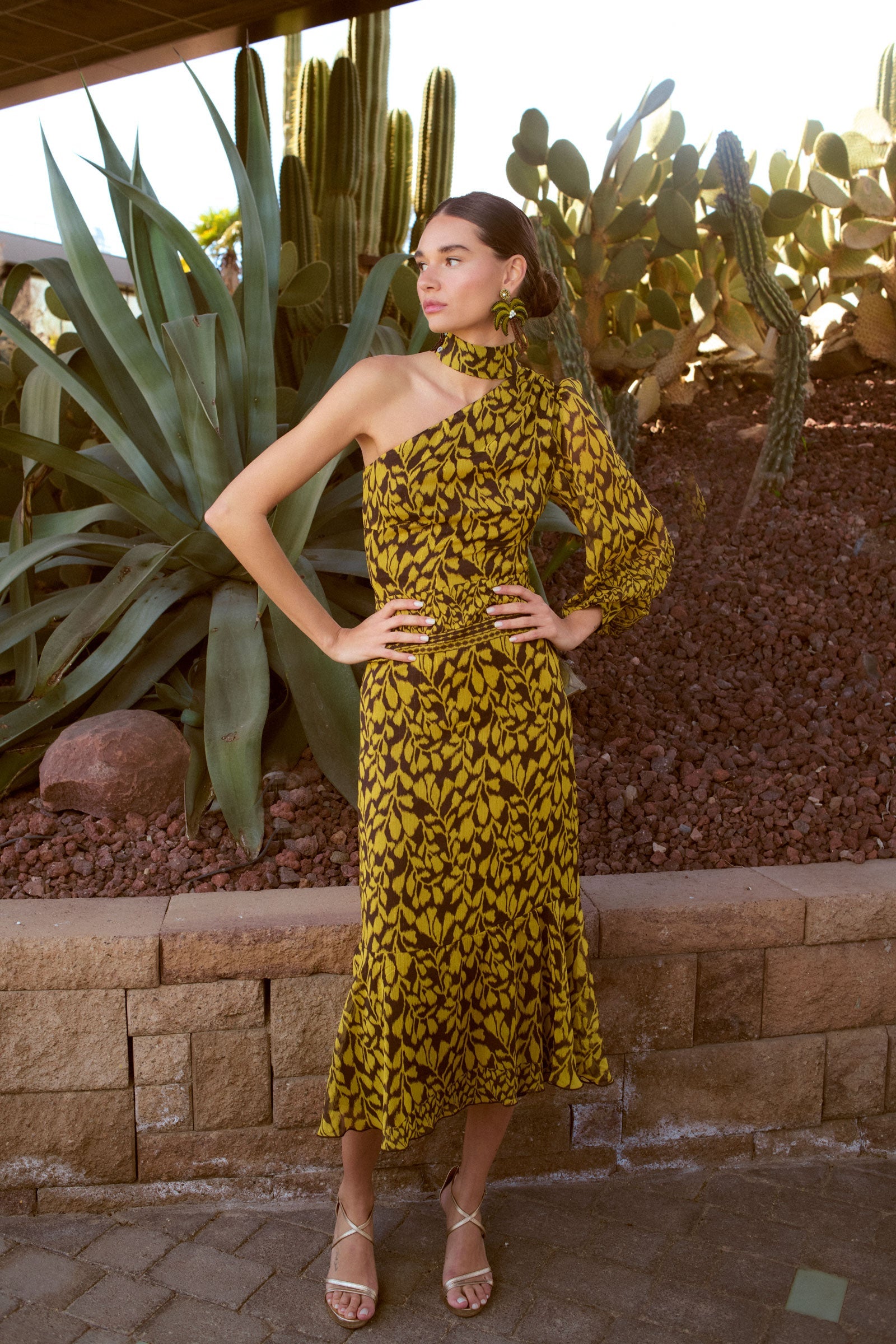 VESTIDO BURUNDI MOSTAZA