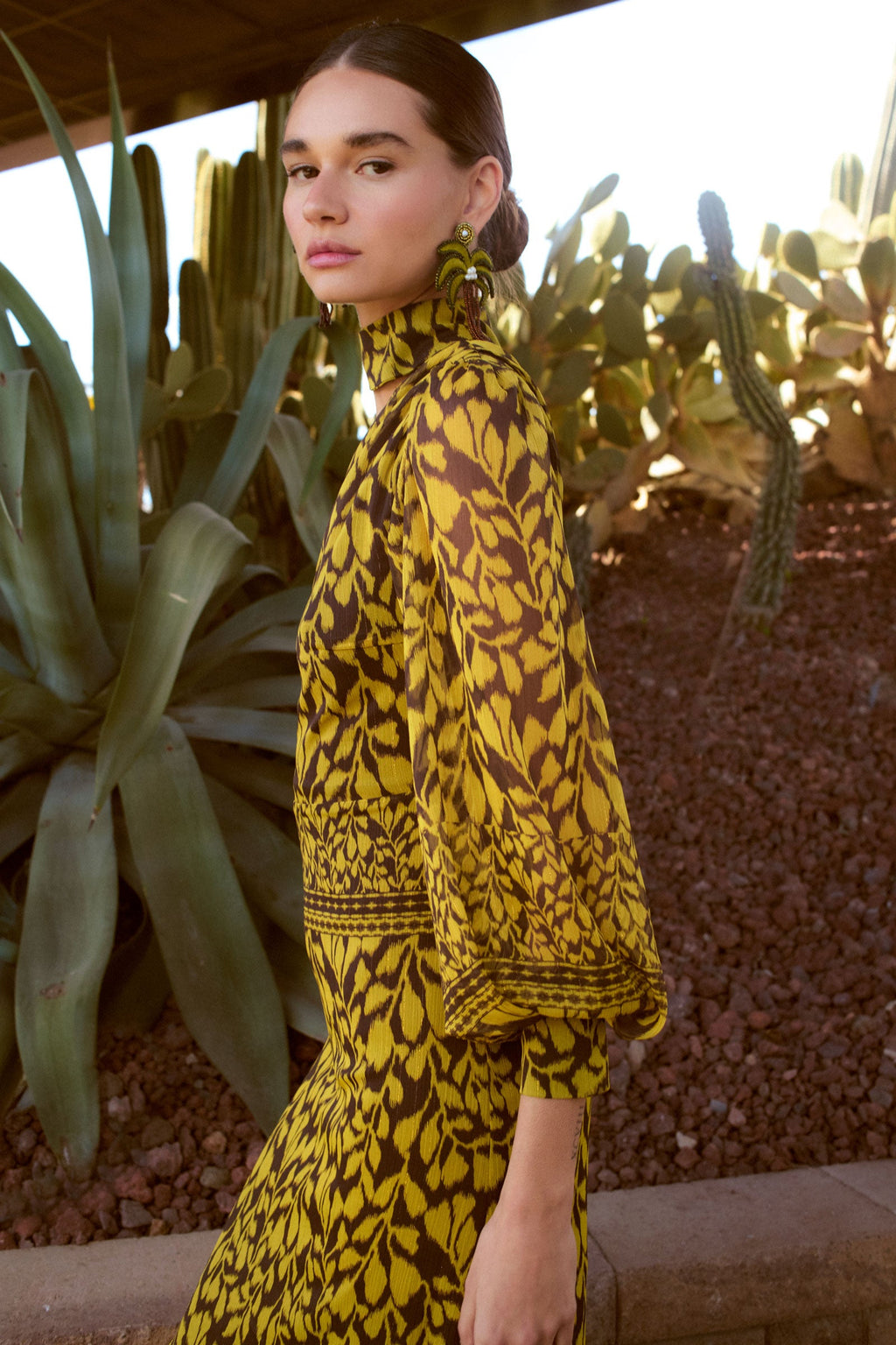 VESTIDO BURUNDI MOSTAZA