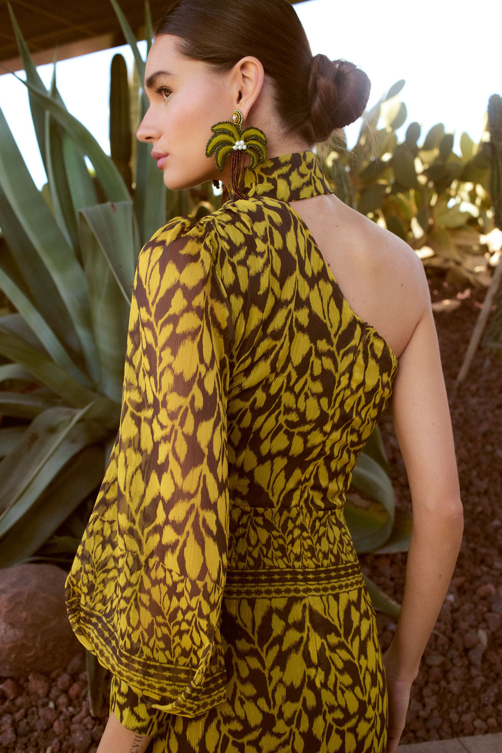 VESTIDO BURUNDI MOSTAZA