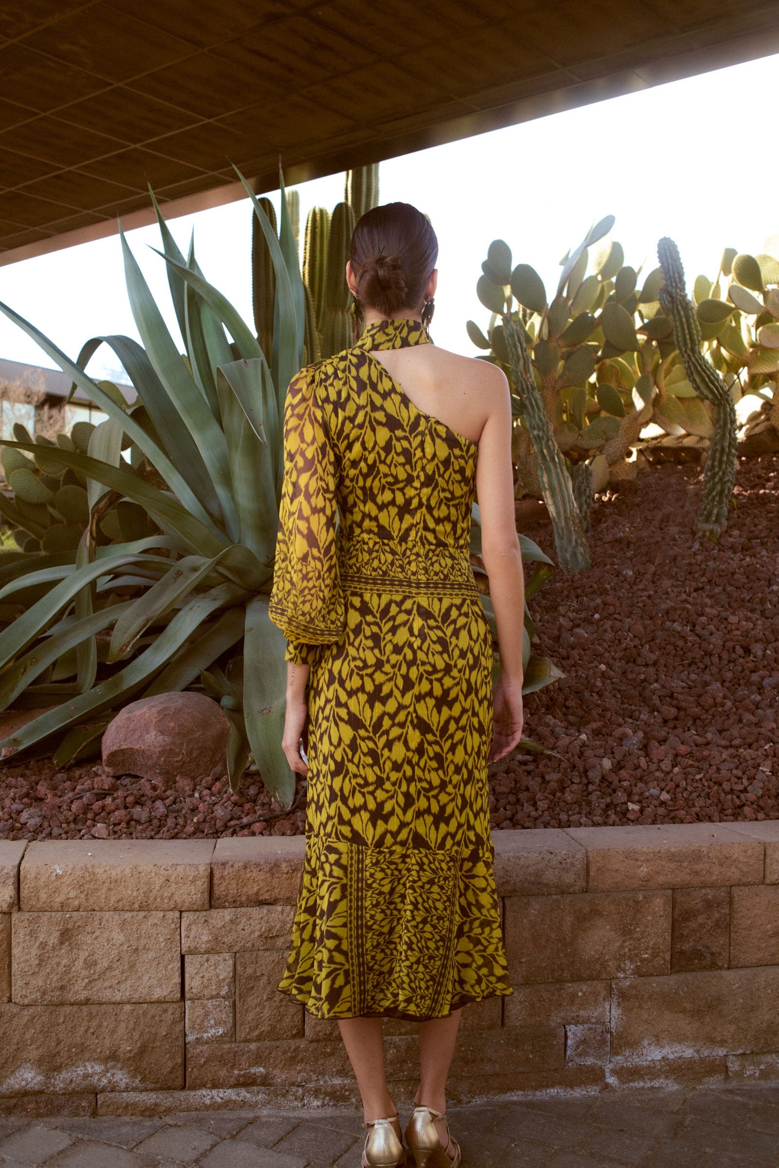 VESTIDO BURUNDI MOSTAZA