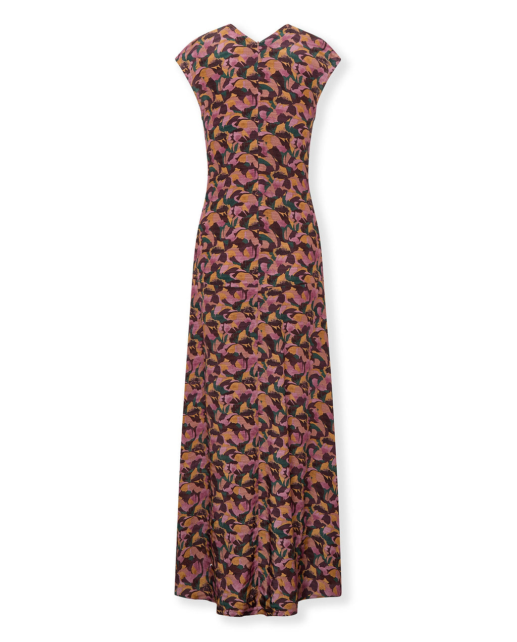 SAACHI | Vestido Estampado de Flores con Volantes