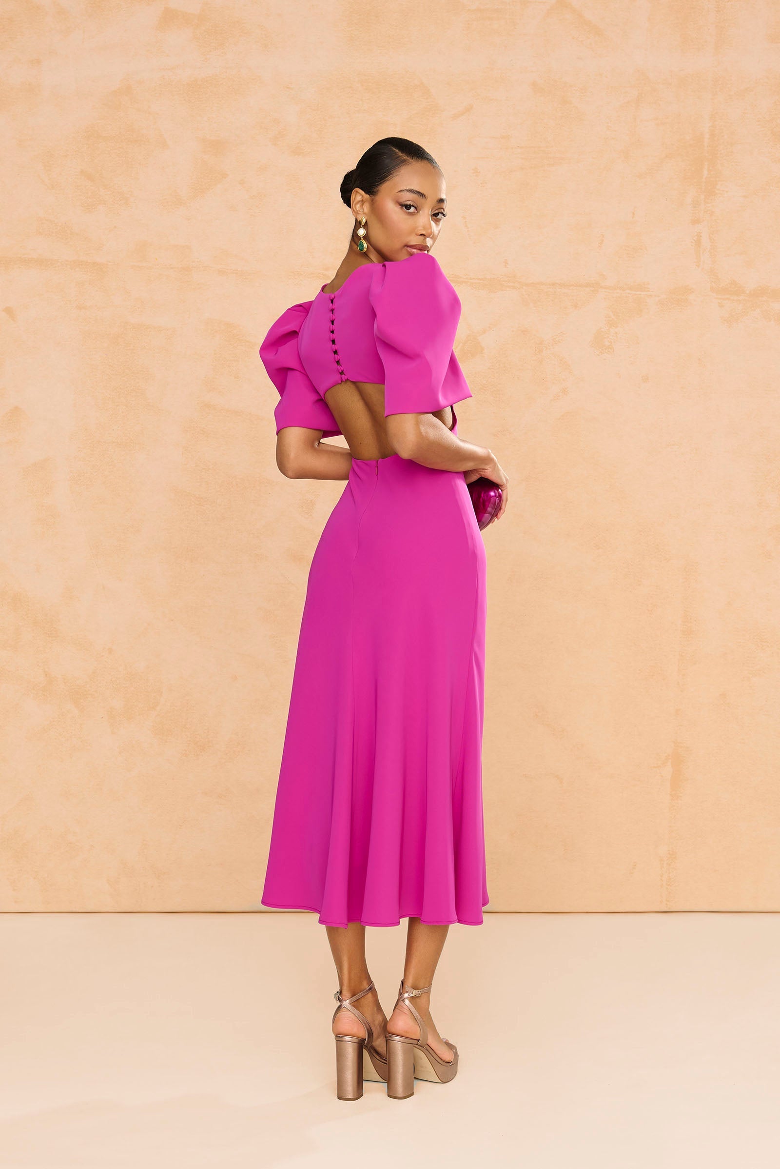 Vestido Pipa Buganvilla