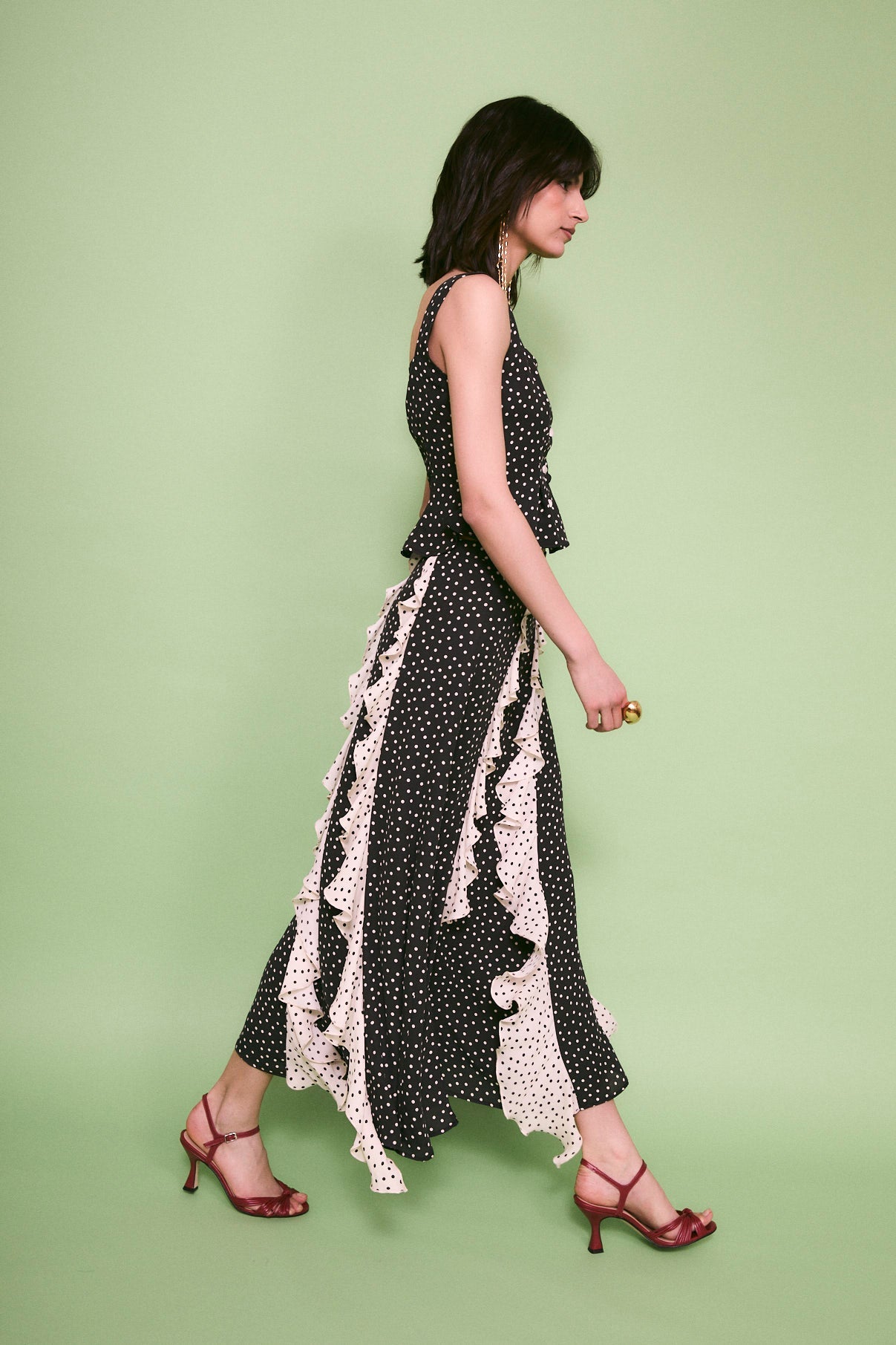 TOTAL LOOK BORA POLKA NEGRO