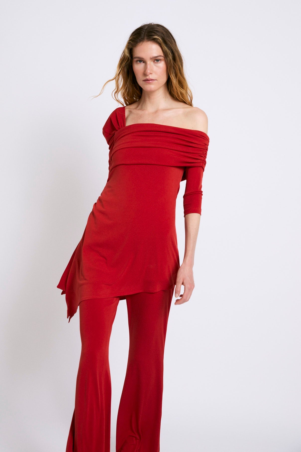 TOTAL LOOK COSIMA PUNTO ROJO