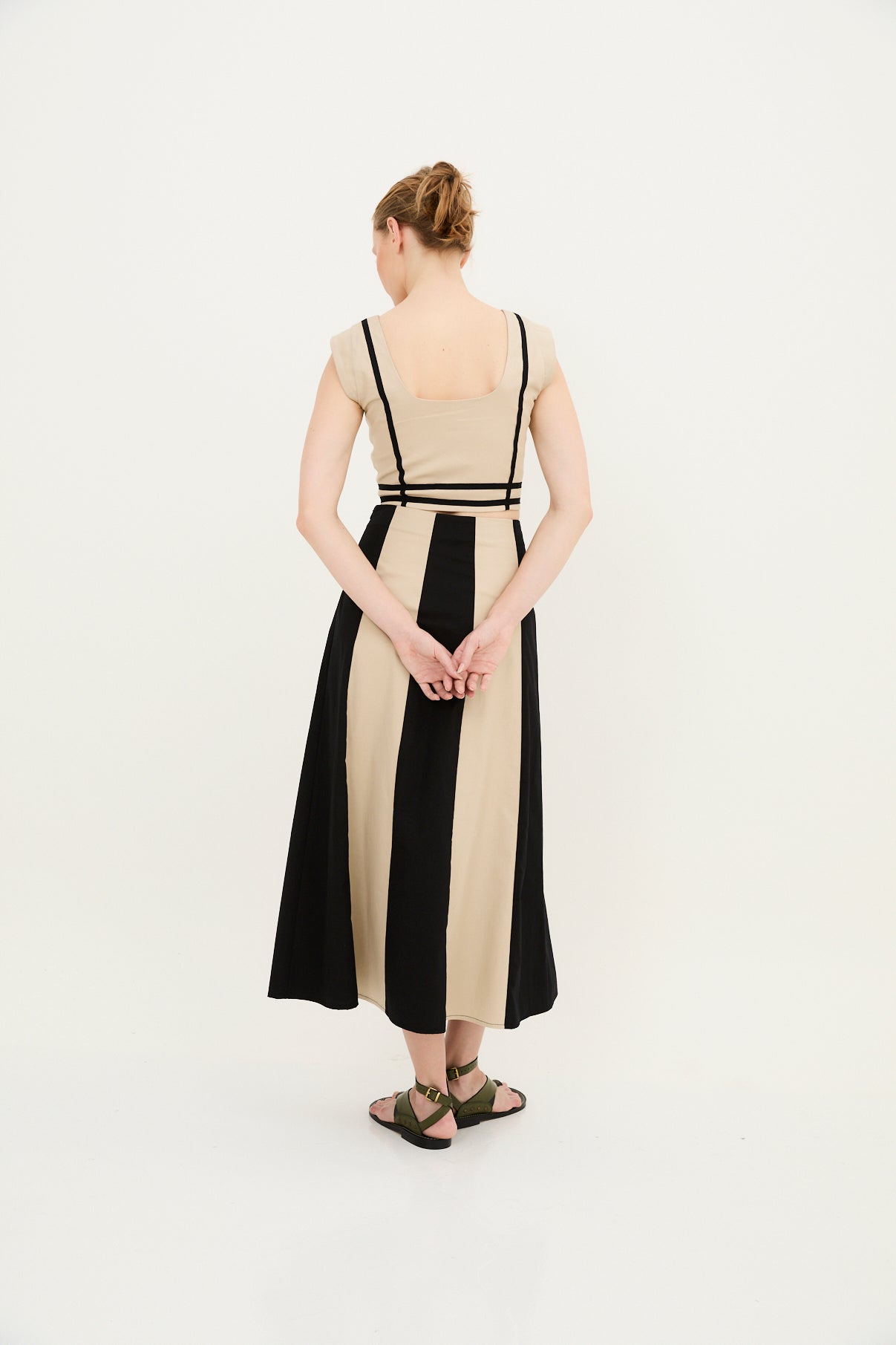 TOTAL LOOK CINTAS ALGODÓN BEIGE