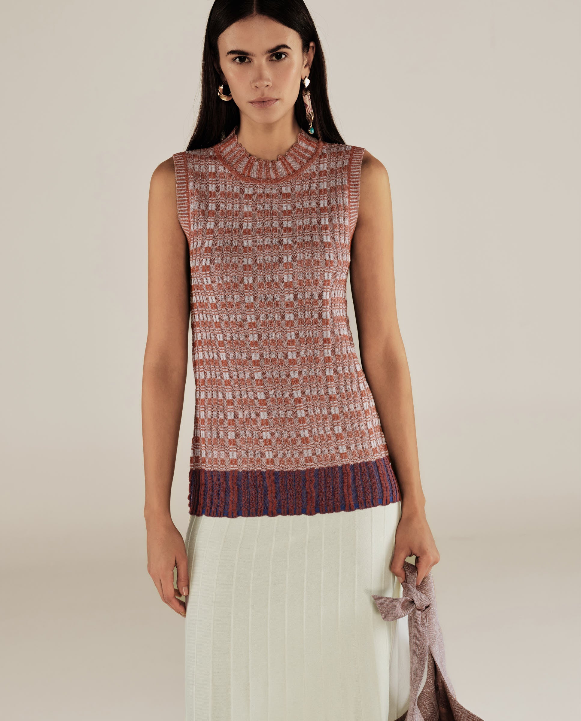 UDUKU | Vestido Midi de Punto Multicolor