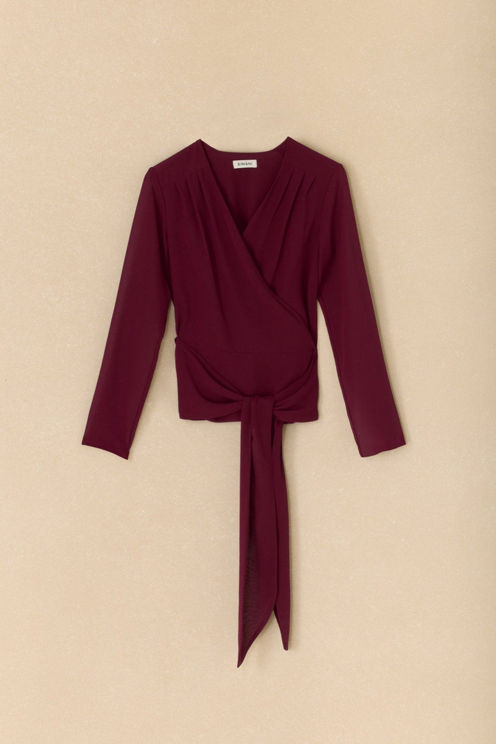 Blusa BAILE Burdeos Monastrell