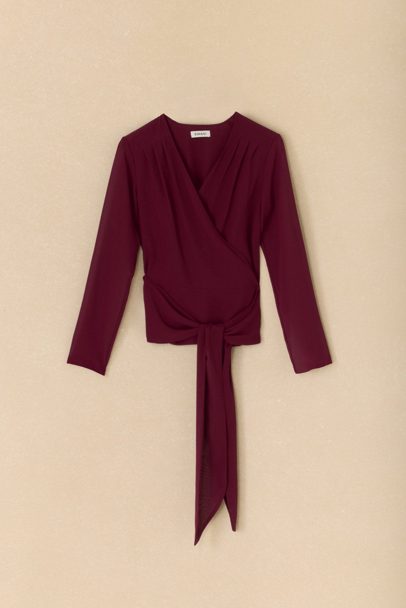 Blusa BAILE Burdeos Monastrell