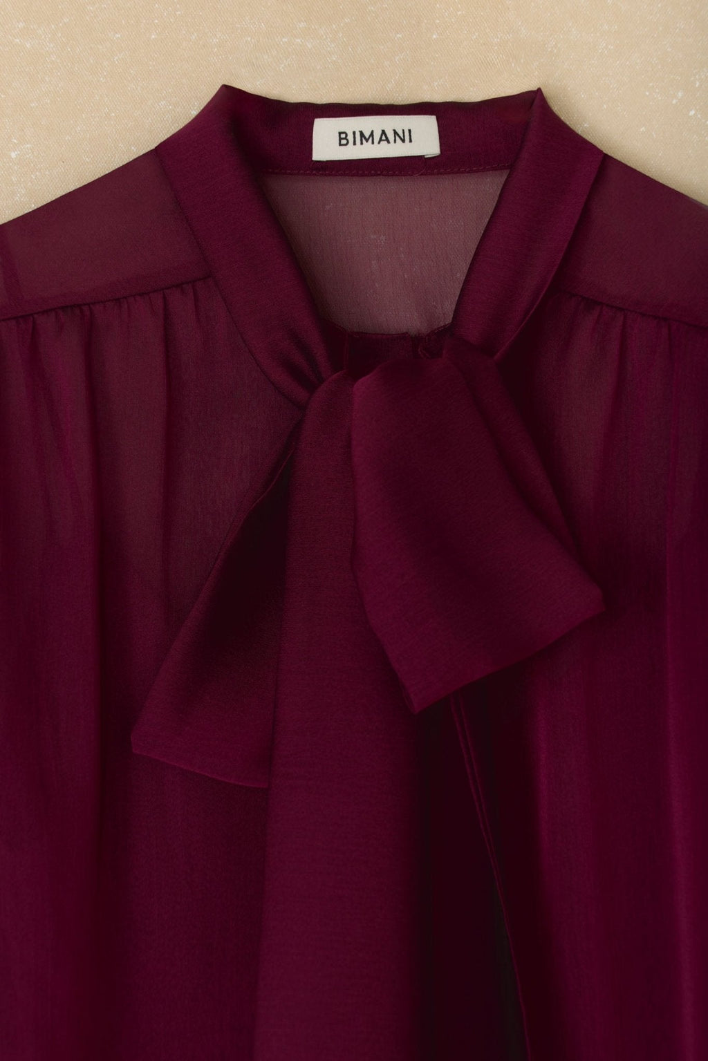 Blusa PAULINE Burdeos Monastrell