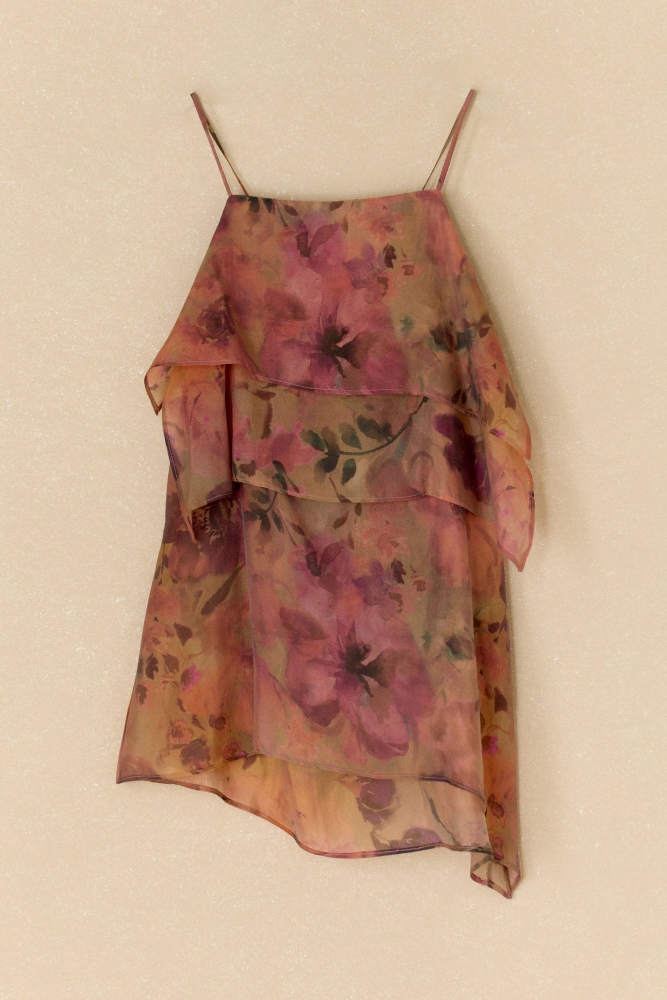Vestido ROSES Estampado Nude