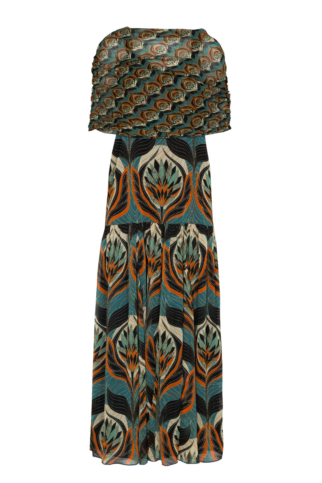 VESTIDO ATACAMA PETRÓLEO