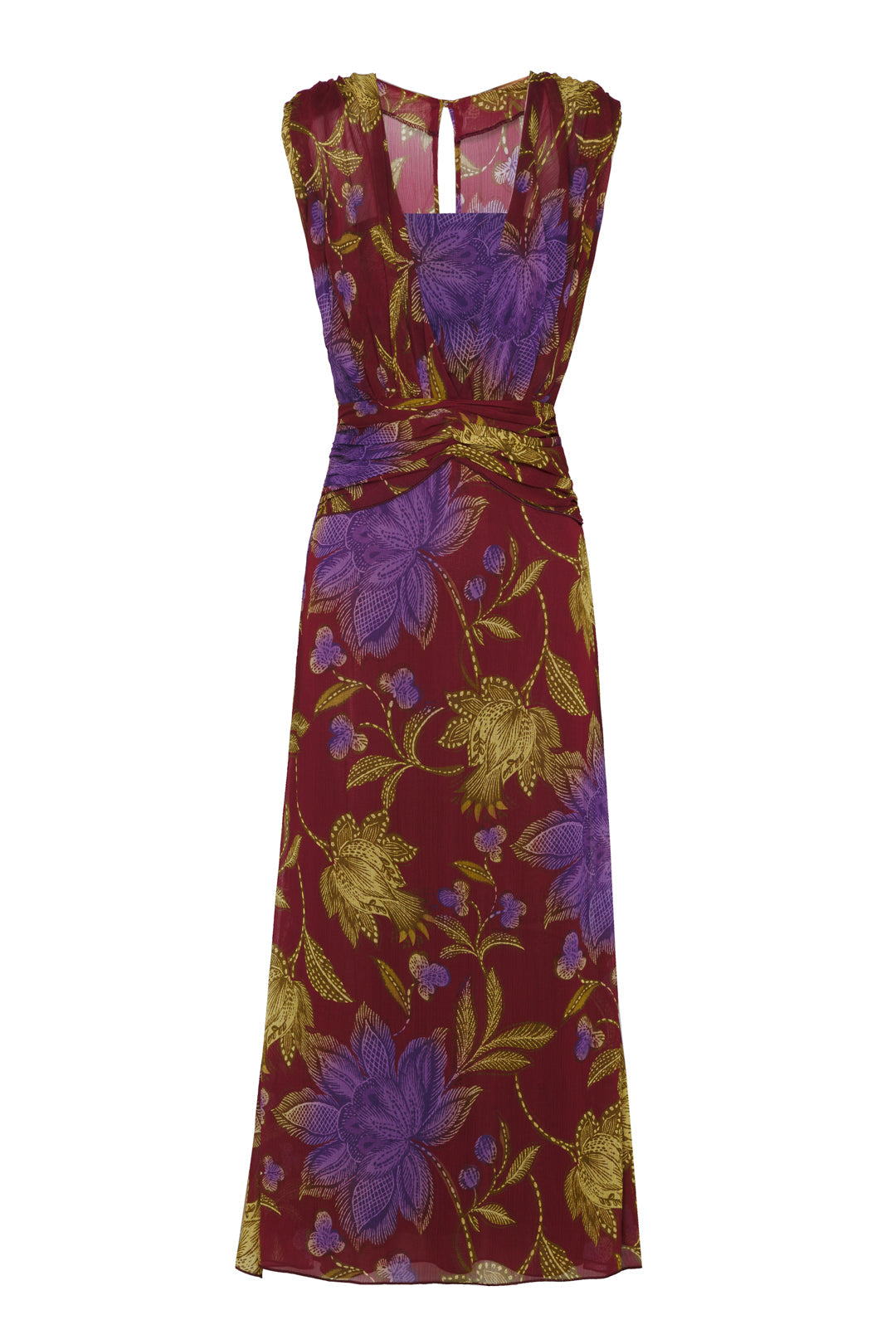 VESTIDO ZOCO BERENJENA