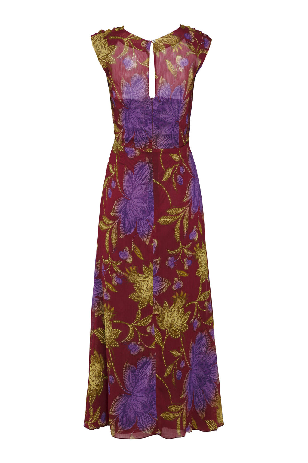 VESTIDO ZOCO BERENJENA