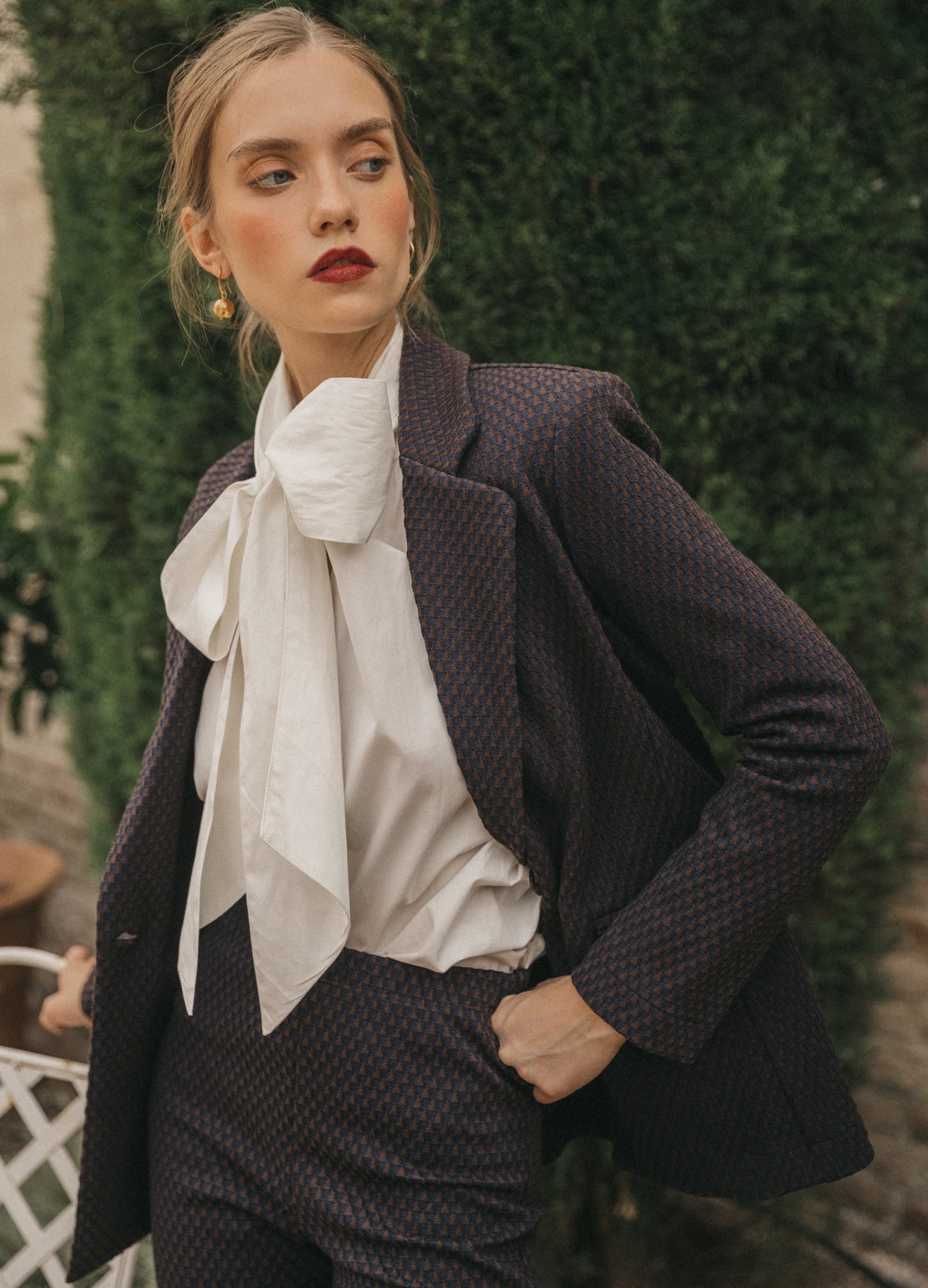 Chaqueta Vela Azul/marrón