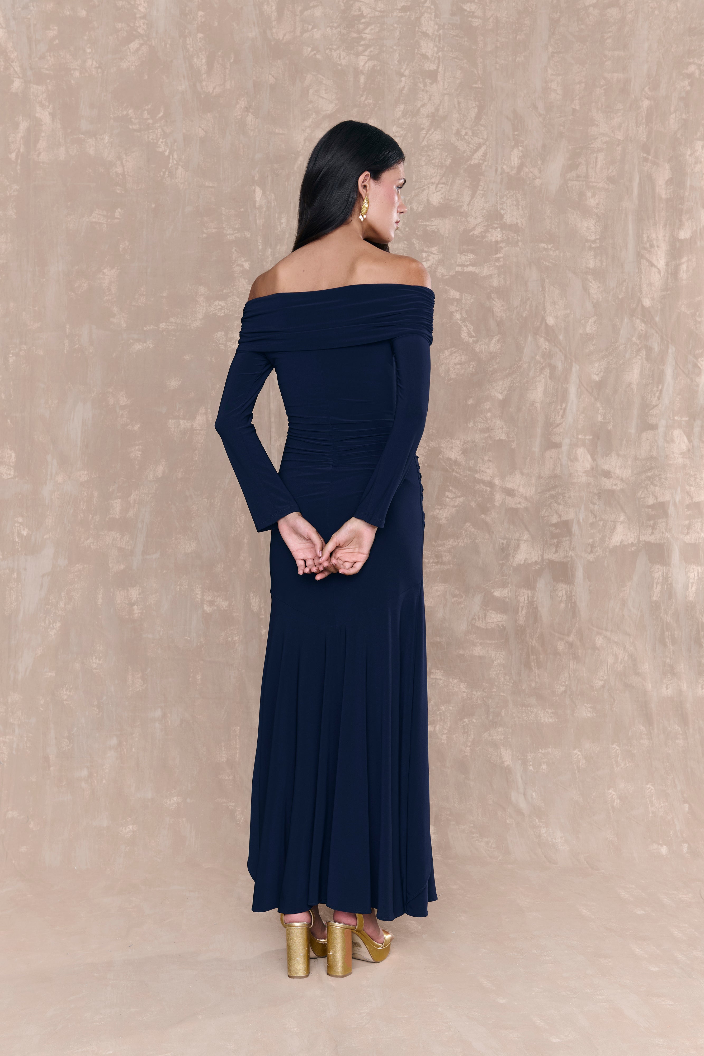 Vestido Diane Azul Marino