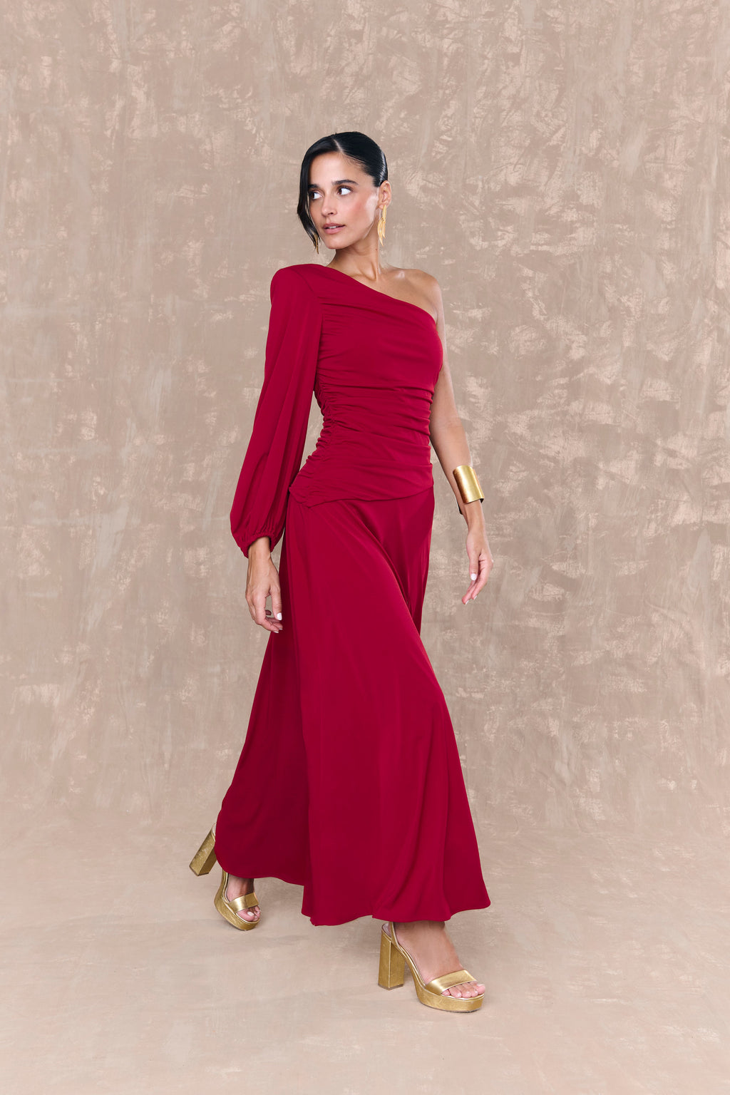 Vestido Elva Rojo