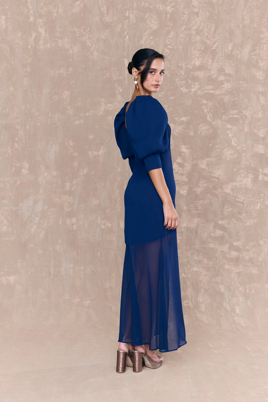 Vestido Loan Azul Marino