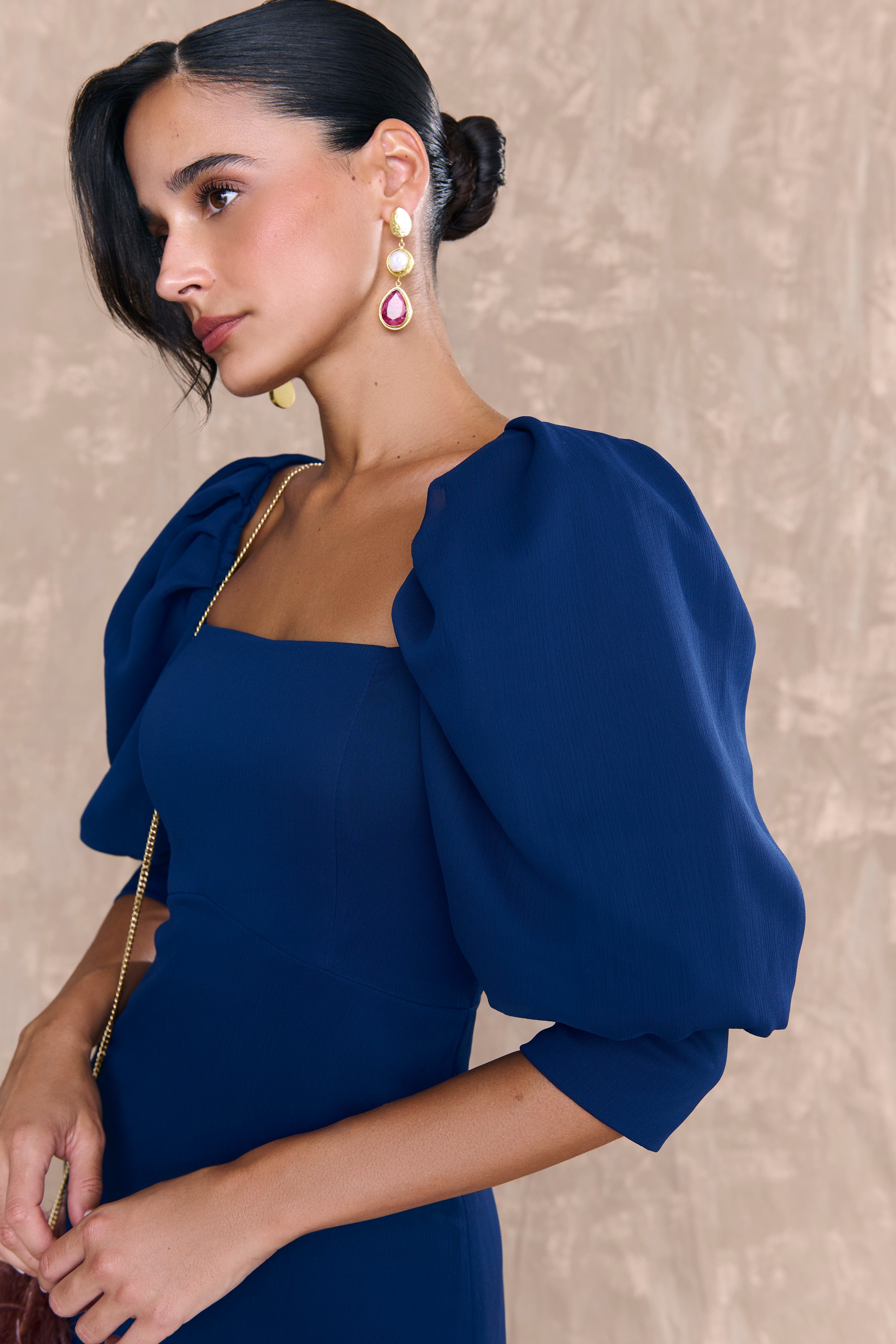 Vestido Loan Azul Marino